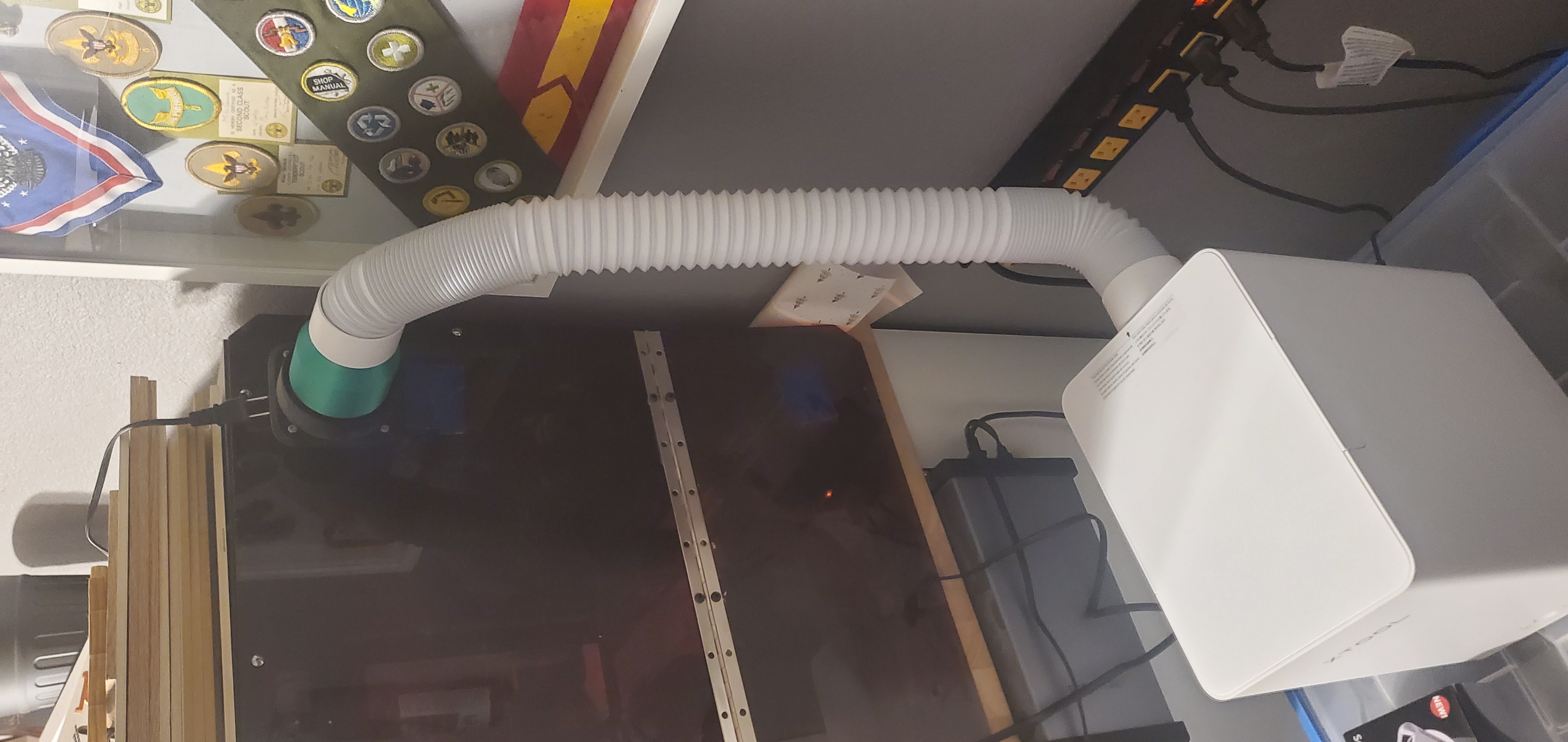 Xtool Air filter to Snapmaker