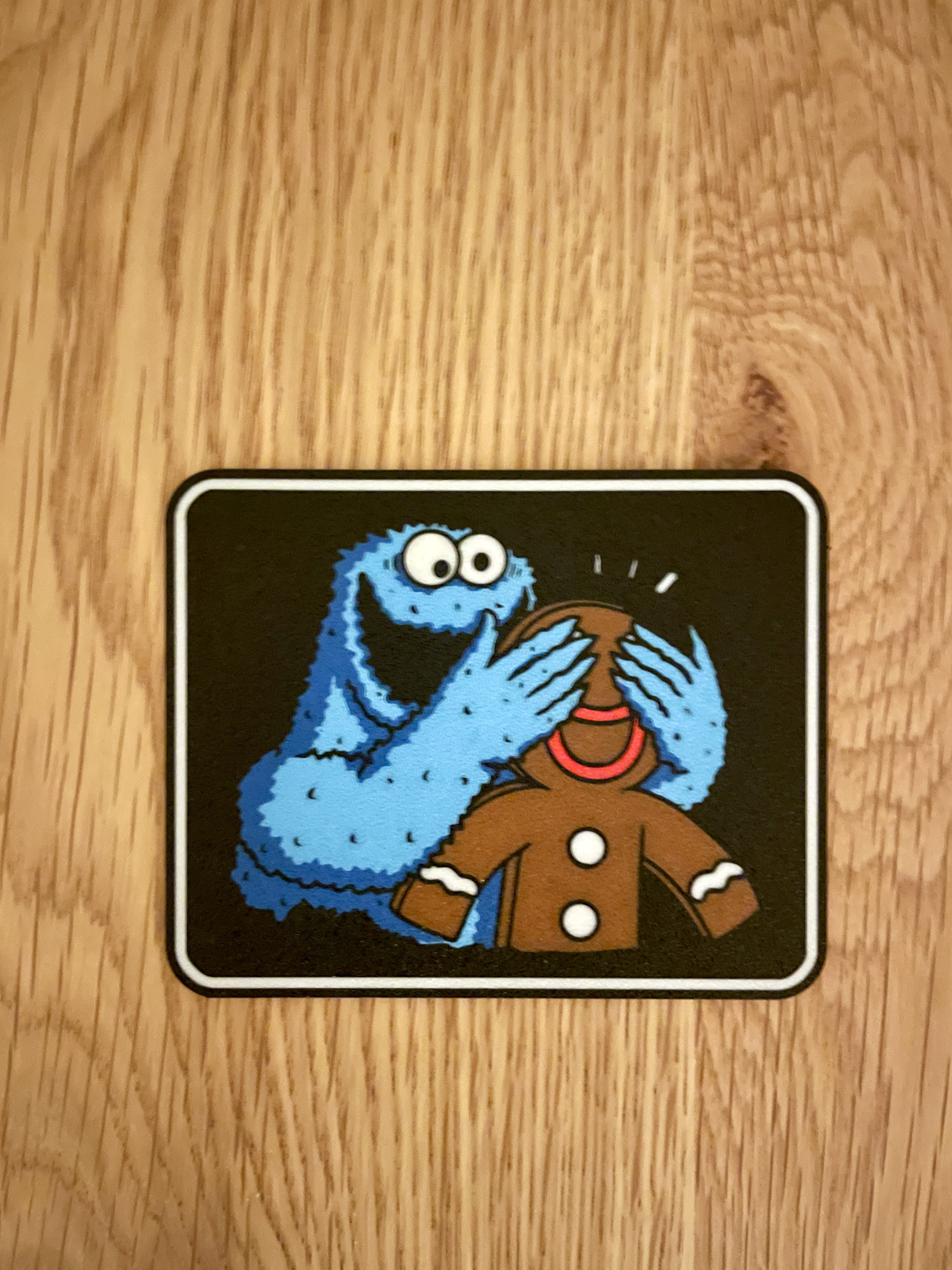Cookie Monster vs Gingerbread man