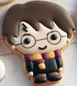 Harry Potter cookie cutter with stamp