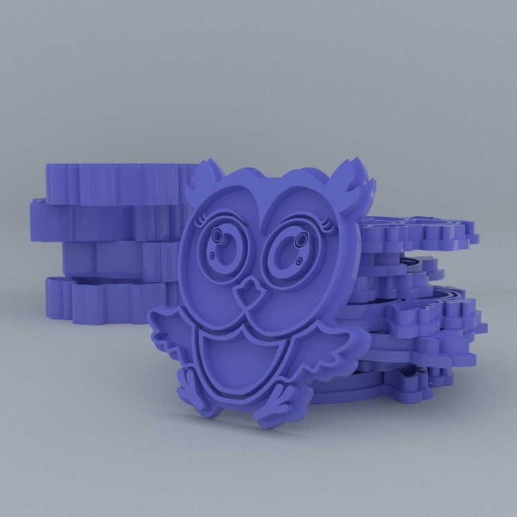 Owl cookie cutter