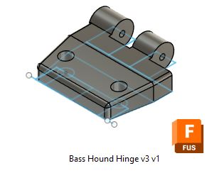 Hinge for Bass Hound Boat