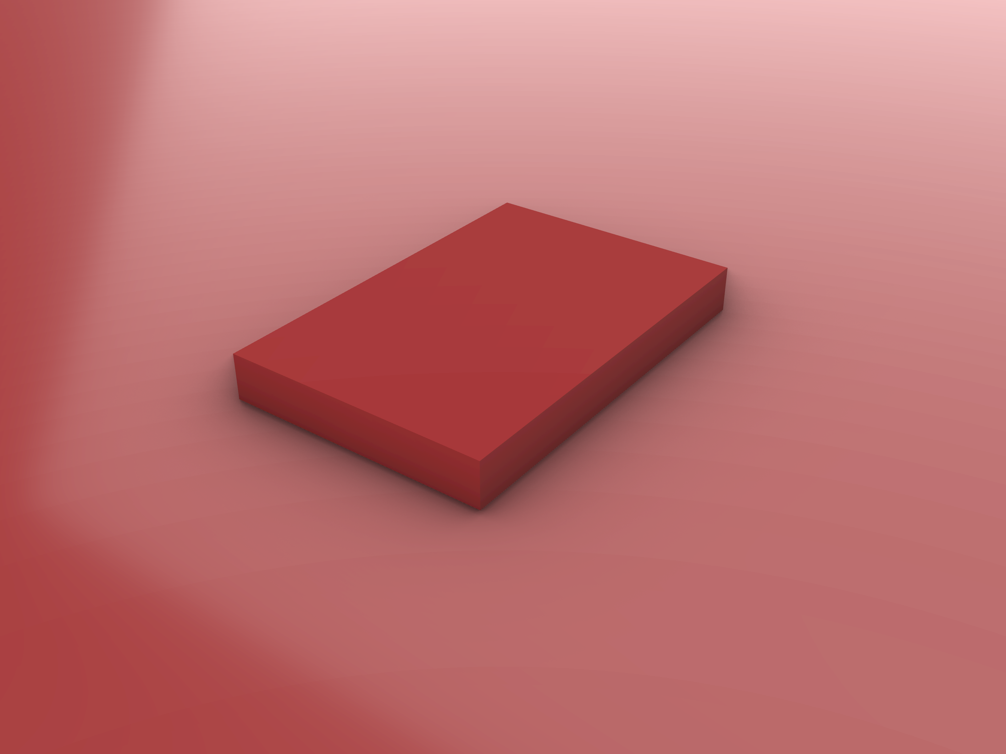 Miniatura 2 do modelo 3D LEGO Flat Tile 2X3