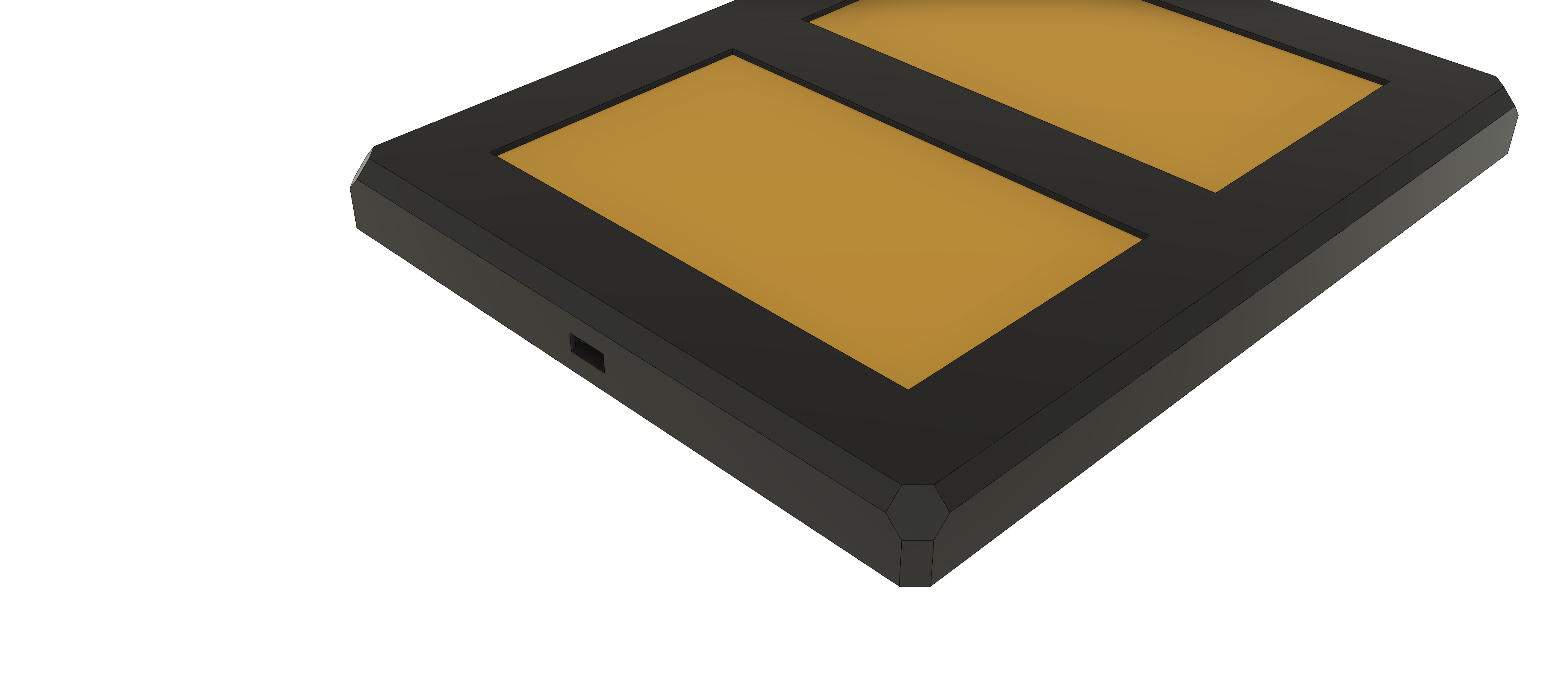 Double WaveShare 7.5" e-Paper case - symmetrical borders — miniatura 21