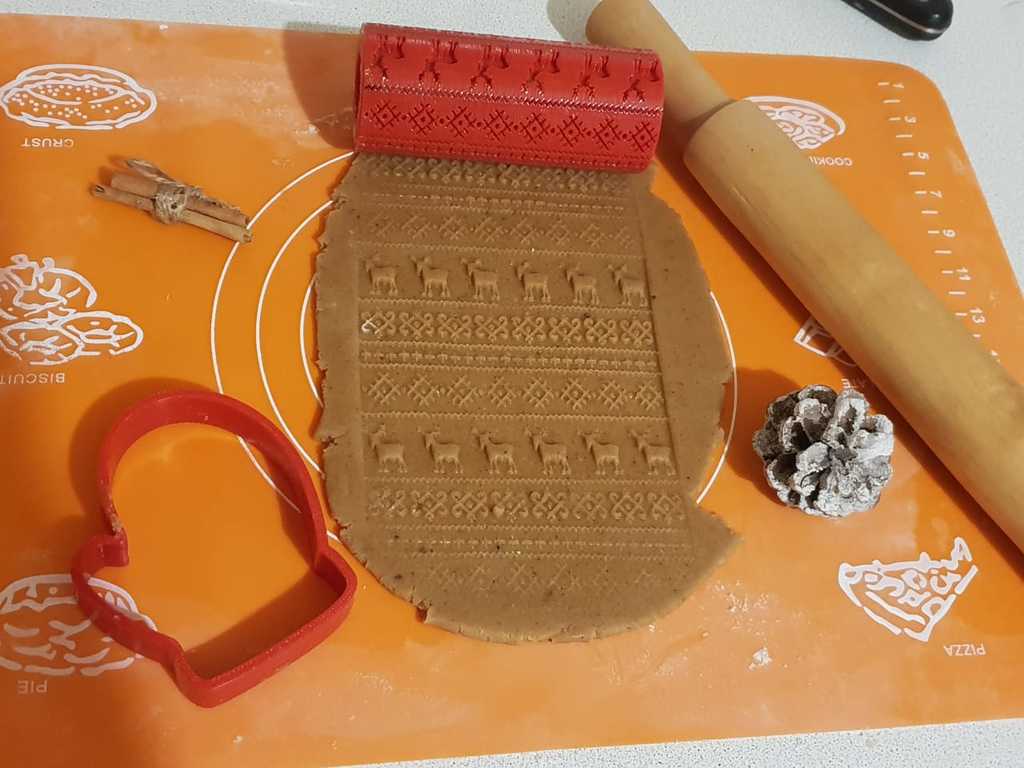 Christmas rolling-pin Cookie