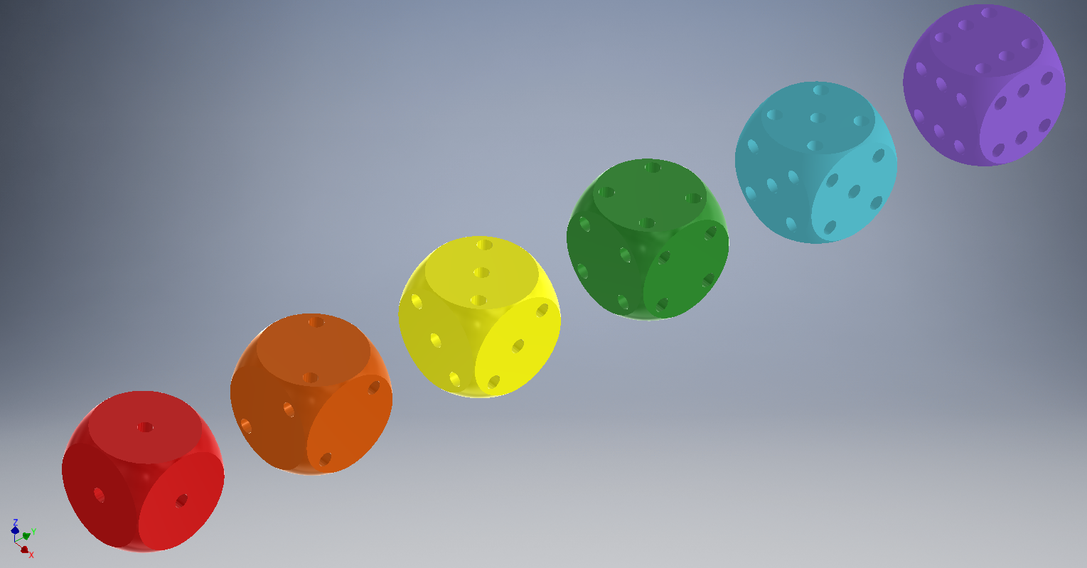 Same number dice by TobyK Download free STL model