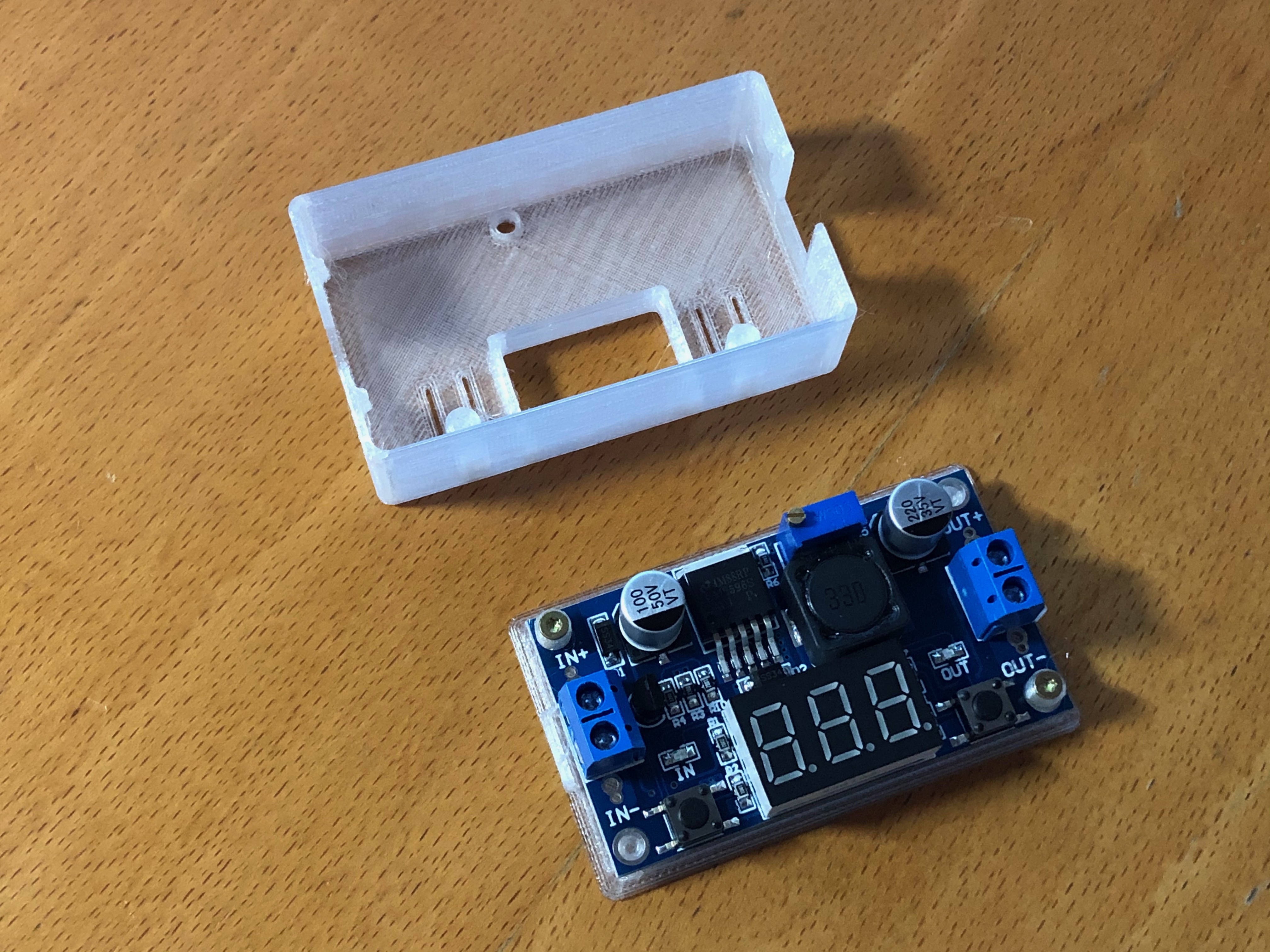LM2596 step down converter case