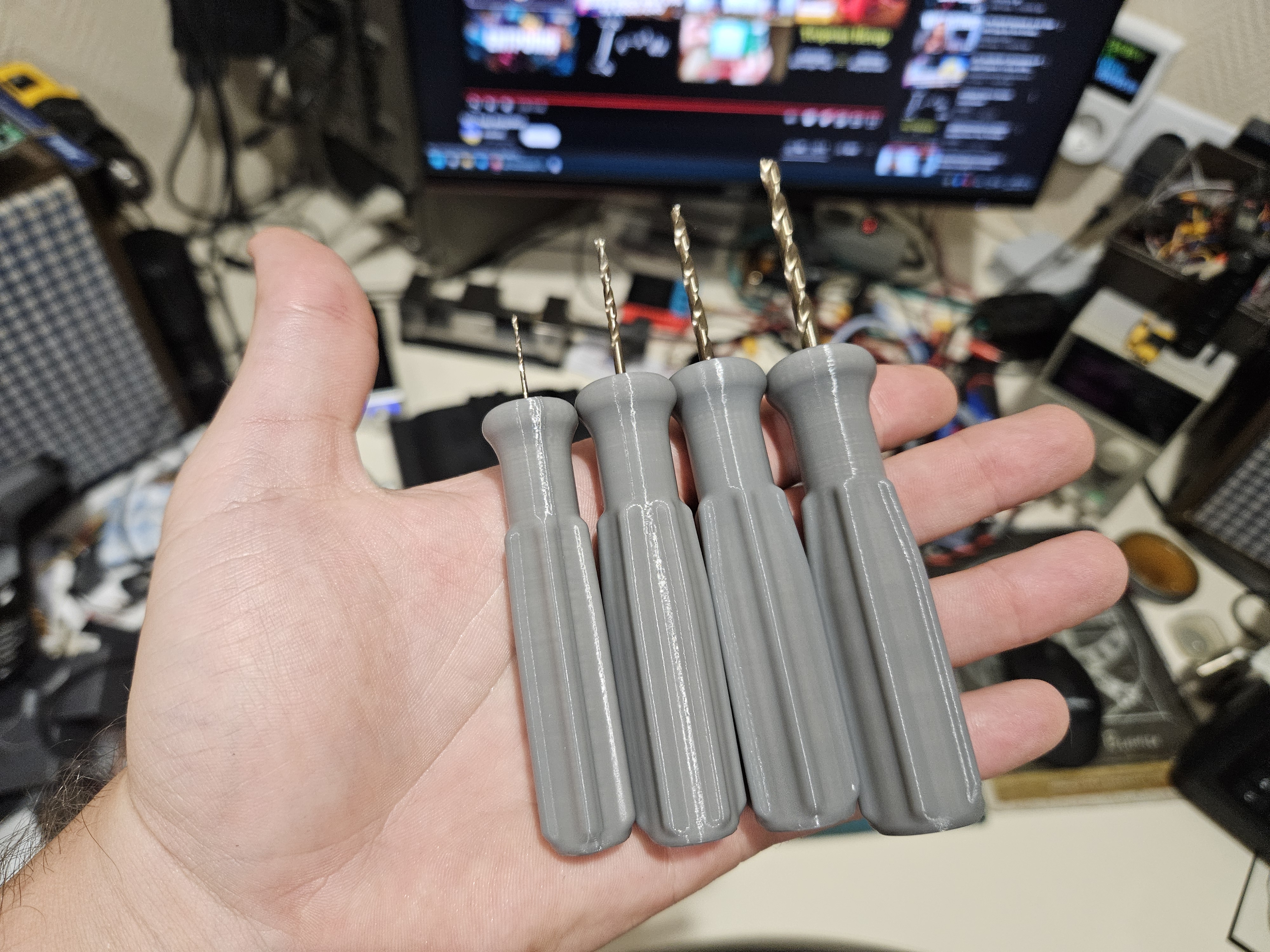 Drill bit handle