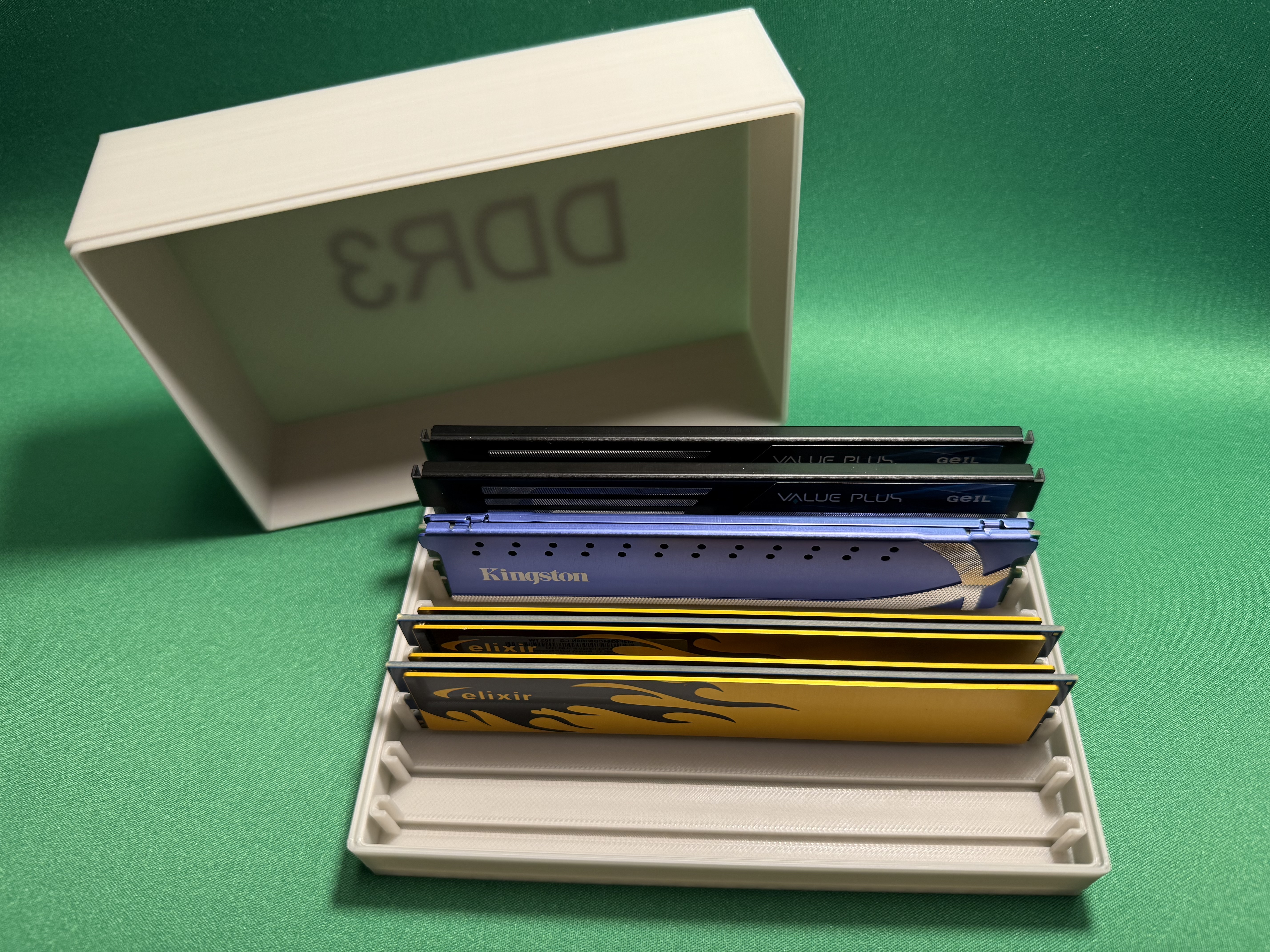 RAM Memory Holder (DDR5, DDR4, DDR3)