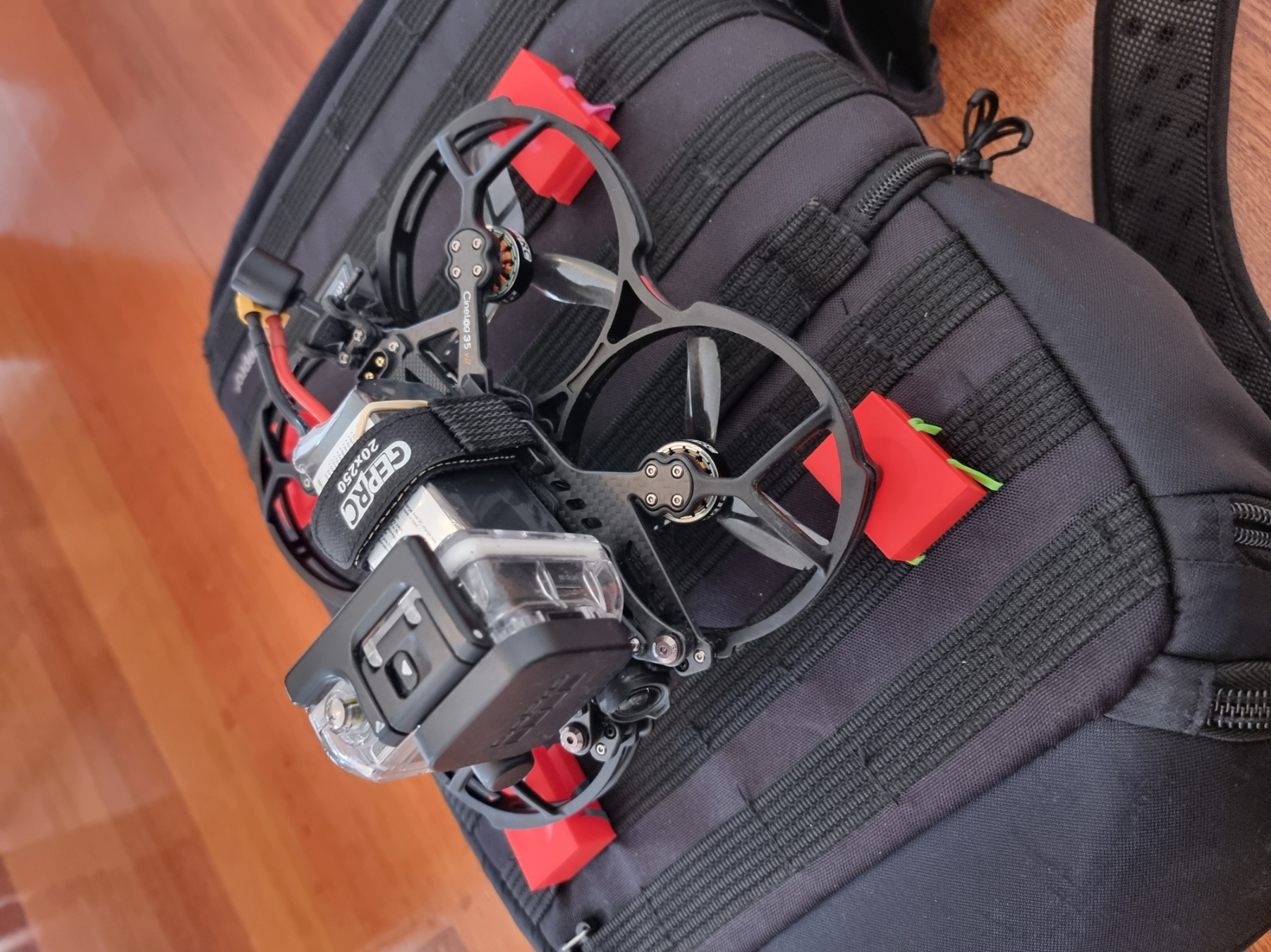 FPV Drone Bag launch platform