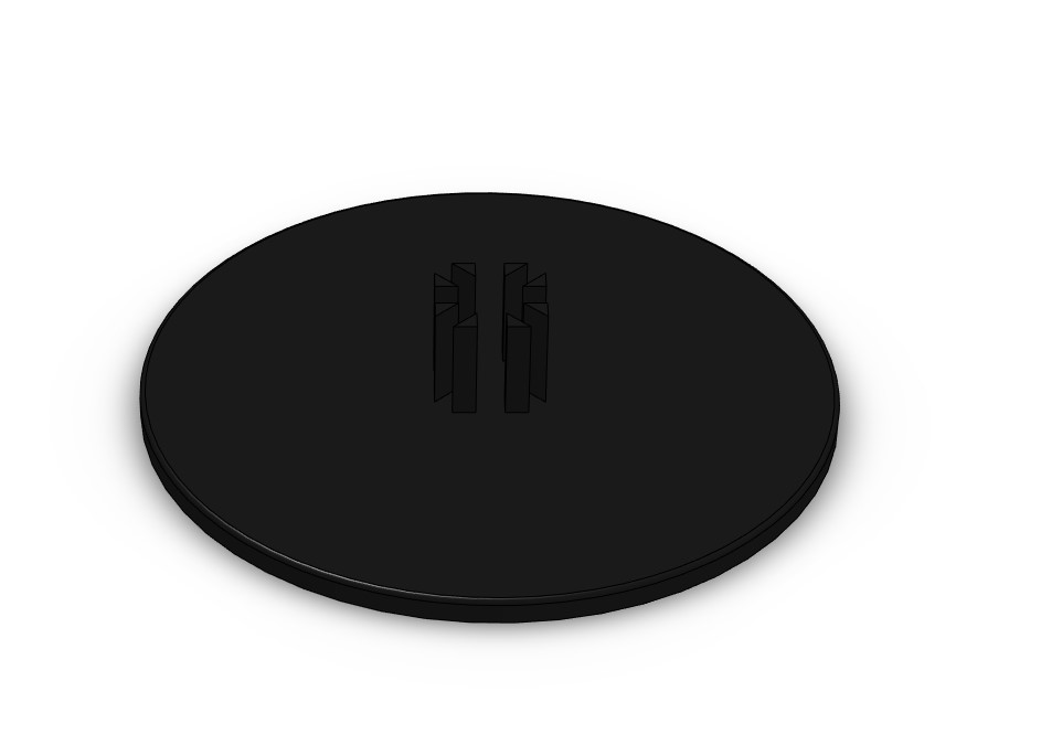 Miniatura 3 do modelo 3D Spider Web Coaster Holder