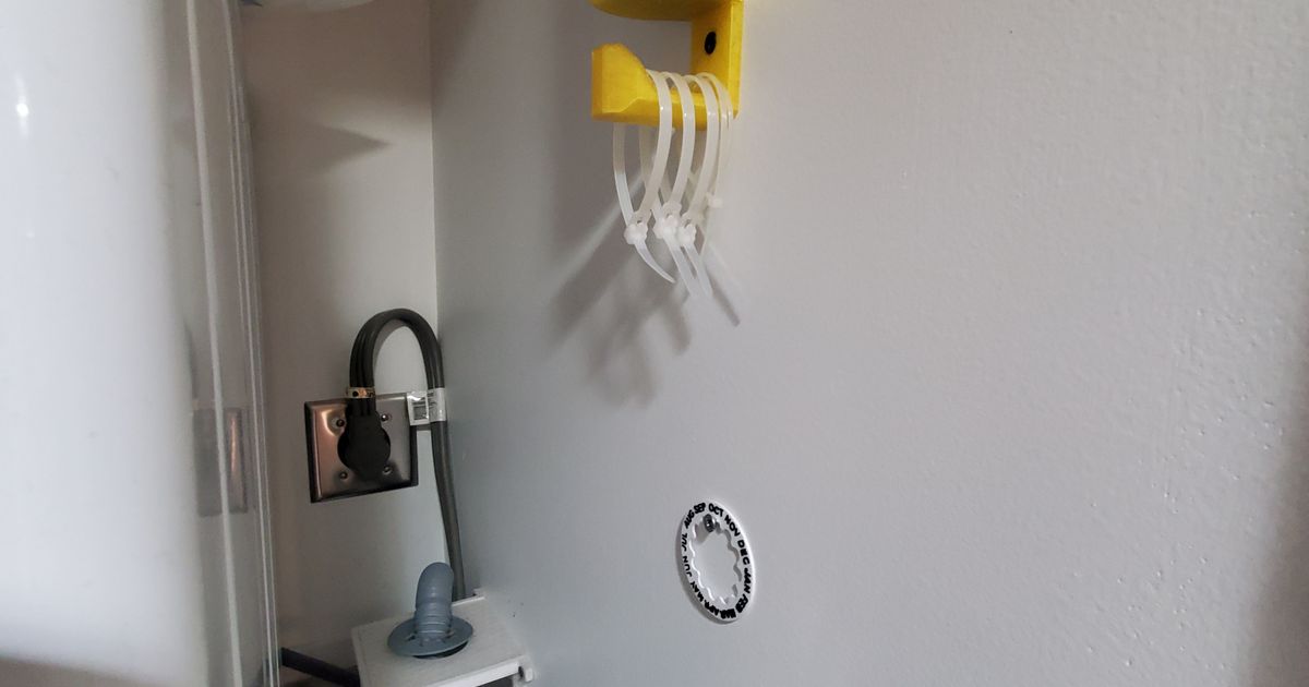 Washing Machine Sock Holder by JT3DP, LLC Download free STL model