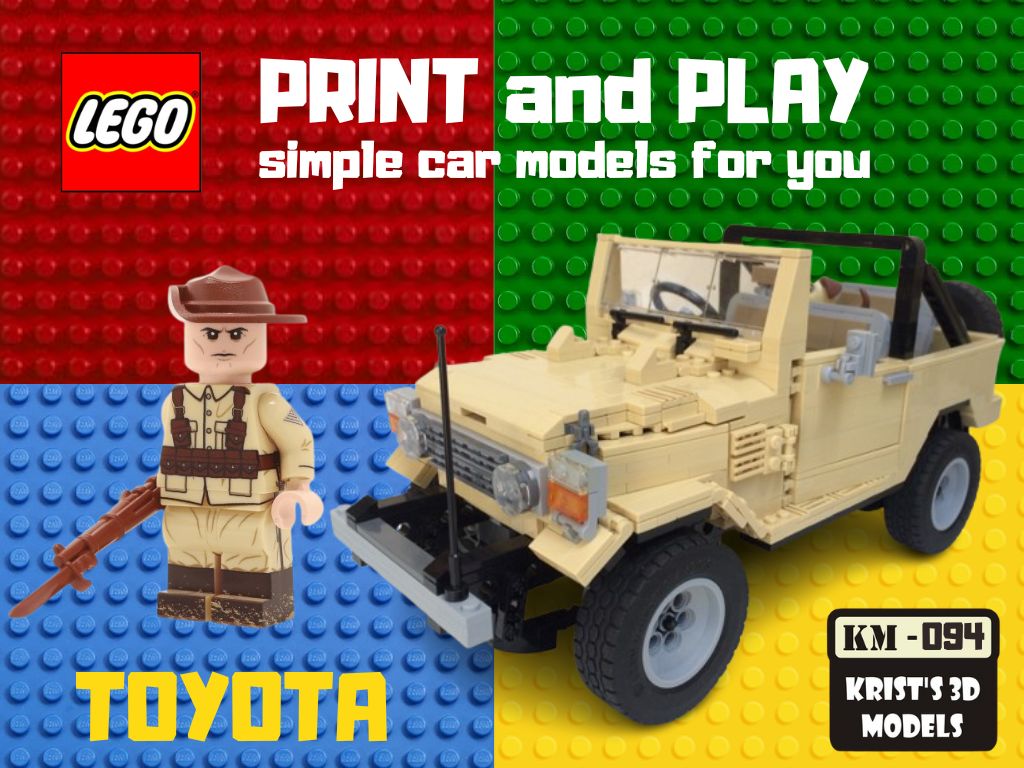 LEGO Toyota Land Cruiser 1955