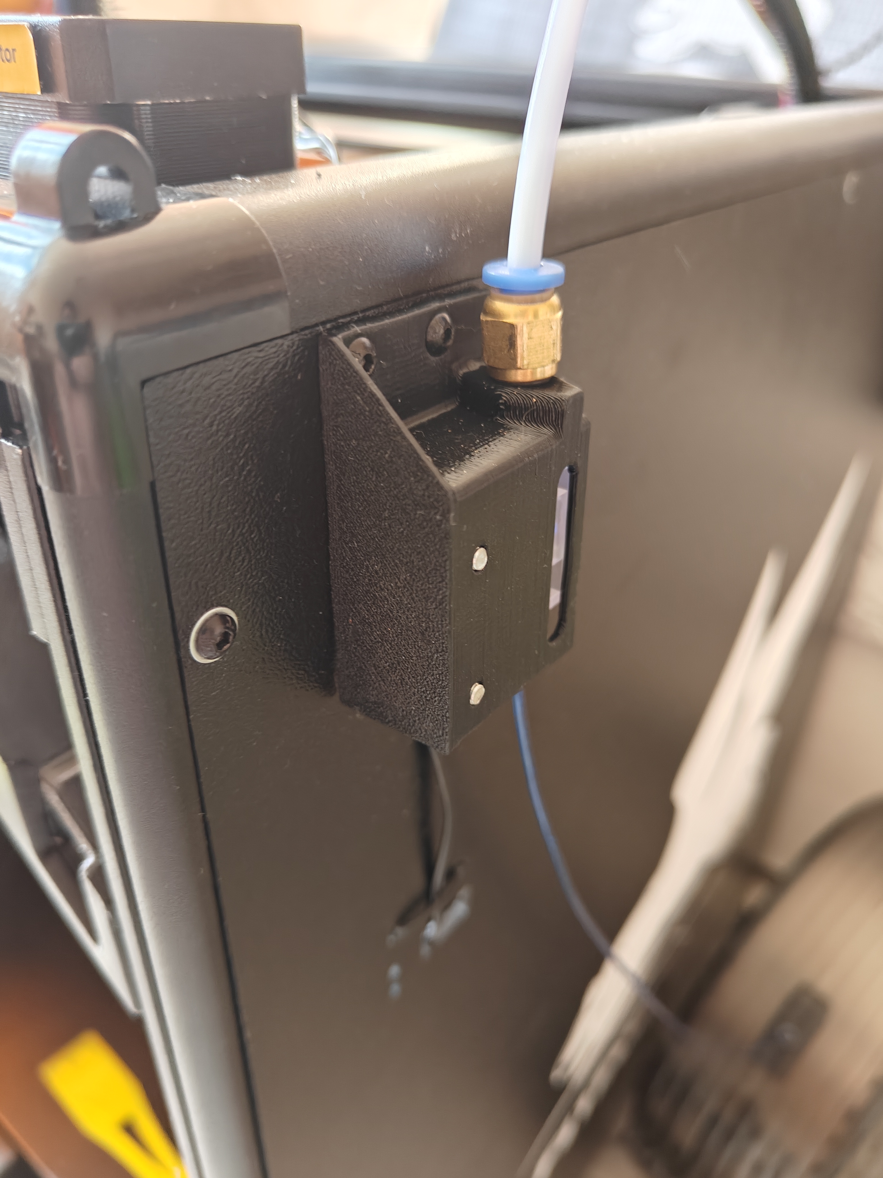 Flying Bear Reborn 2 Plastic mount for filament sensor and feed tube