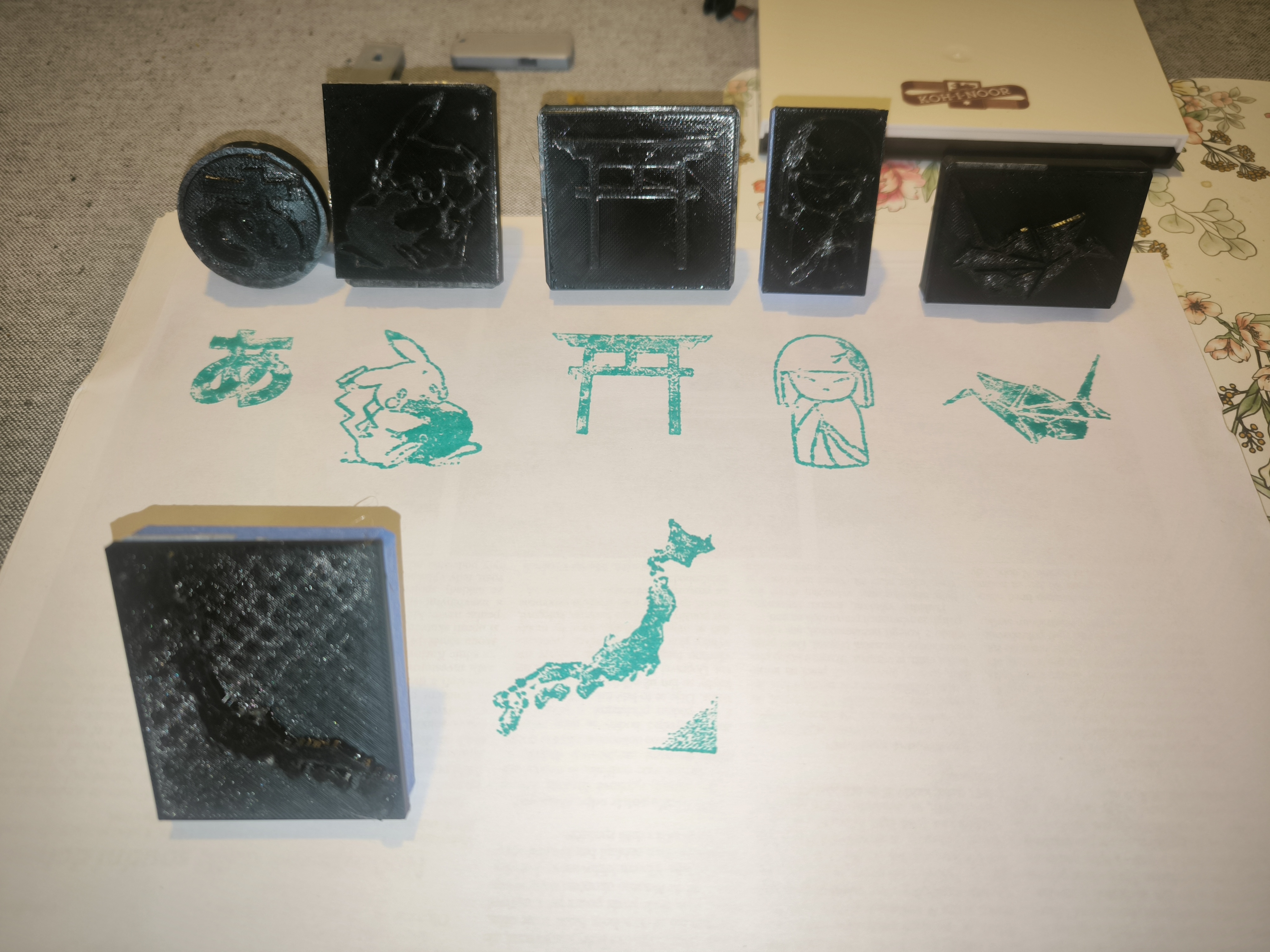 razítka / stamps / Japonsko