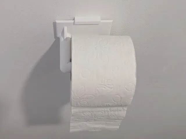 Wall mount for toilet paper holder