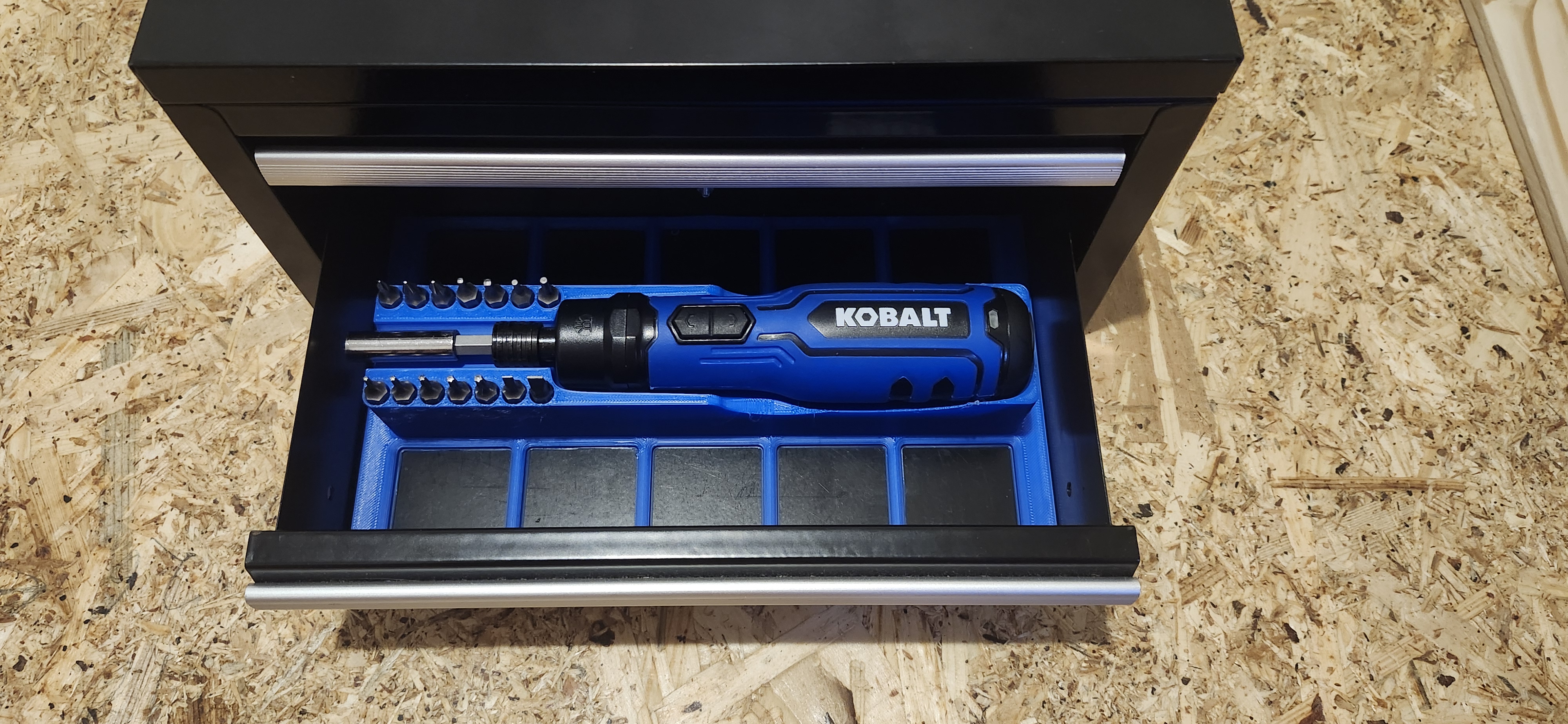 Kobalt 4v Electric Screwdriver Gridfinity Organizer