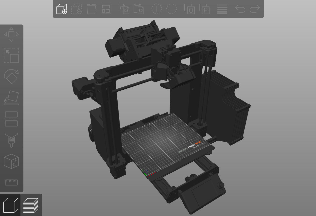 Prusa MK4S with MMU3 Model for PrusaSlicer