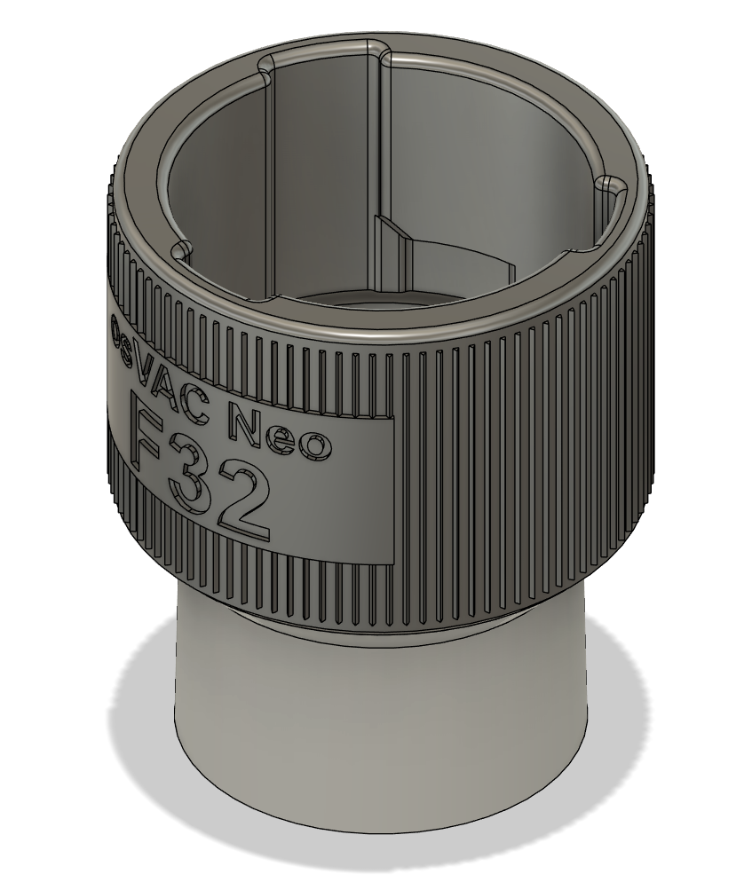 Shop Vac to osVAC F32 workshop vacuum Adapter — thumbnail 3