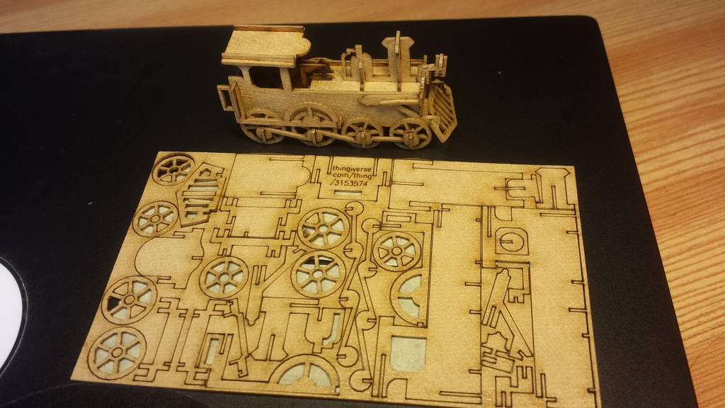 Wooden Toy Train by Jürgen Weigert | Download free STL model ...