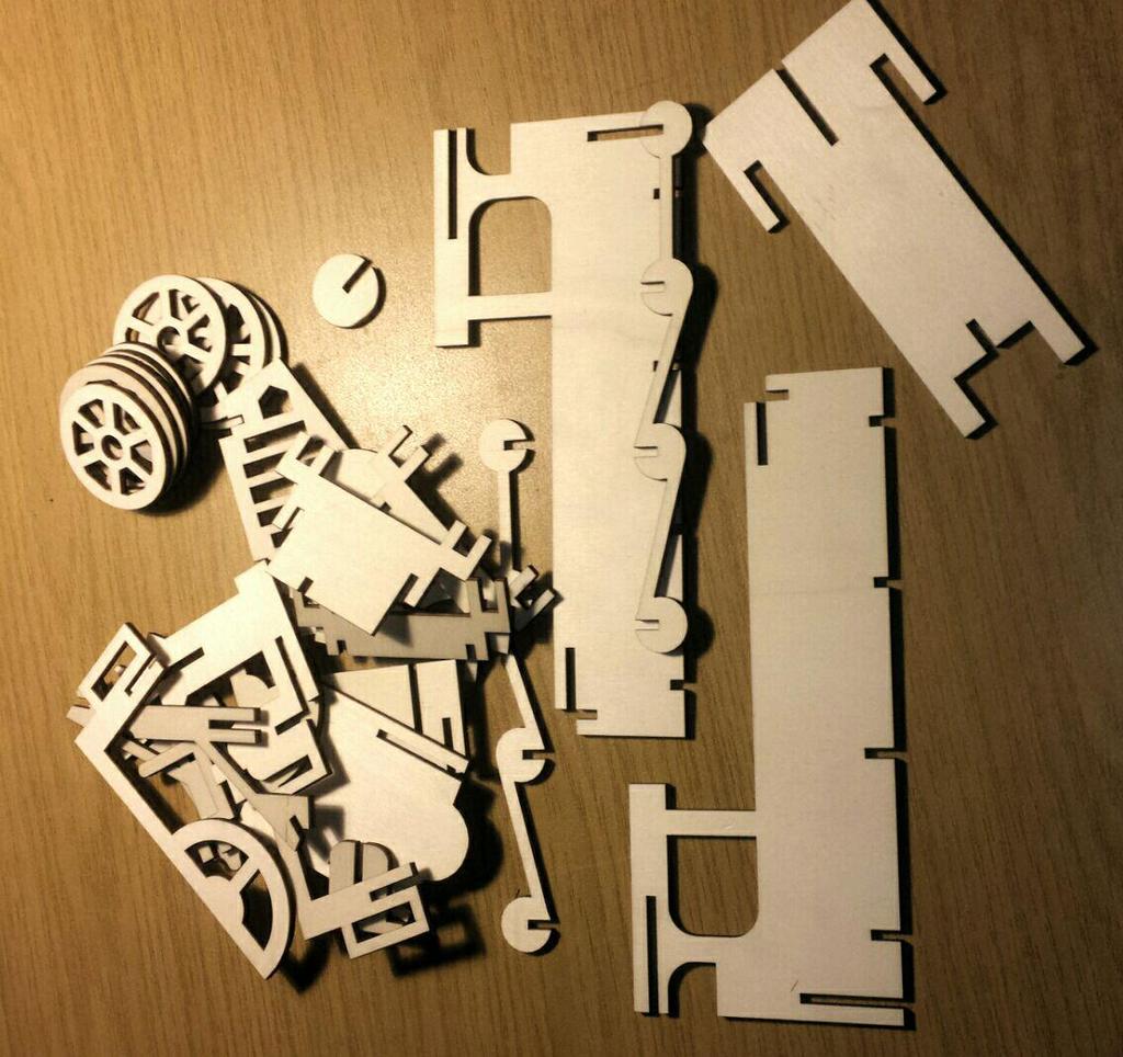 Wooden Toy Train by Jürgen Weigert | Download free STL model ...