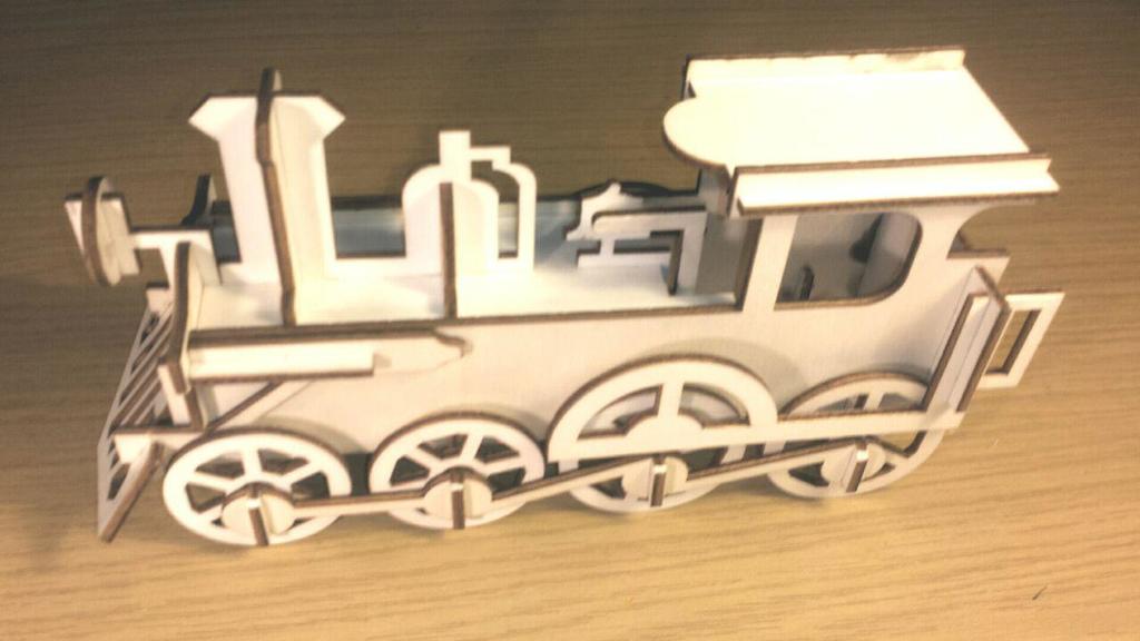 Wooden Toy Train by Jürgen Weigert | Download free STL model ...