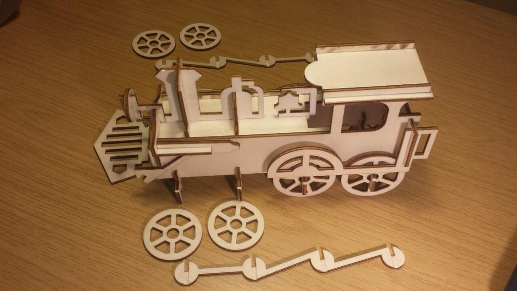 Wooden Toy Train by Jürgen Weigert | Download free STL model ...