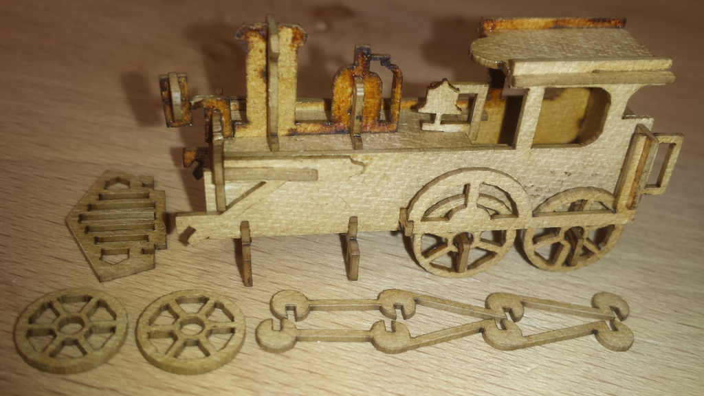 Wooden Toy Train by Jürgen Weigert | Download free STL model ...