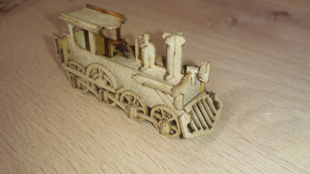 Wooden Toy Train by Jürgen Weigert | Download free STL model ...
