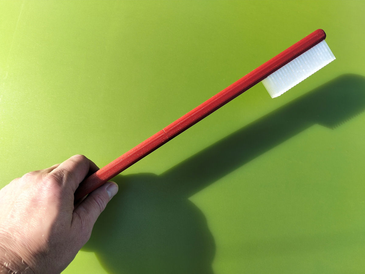 Giant Toothbrush Scratcher