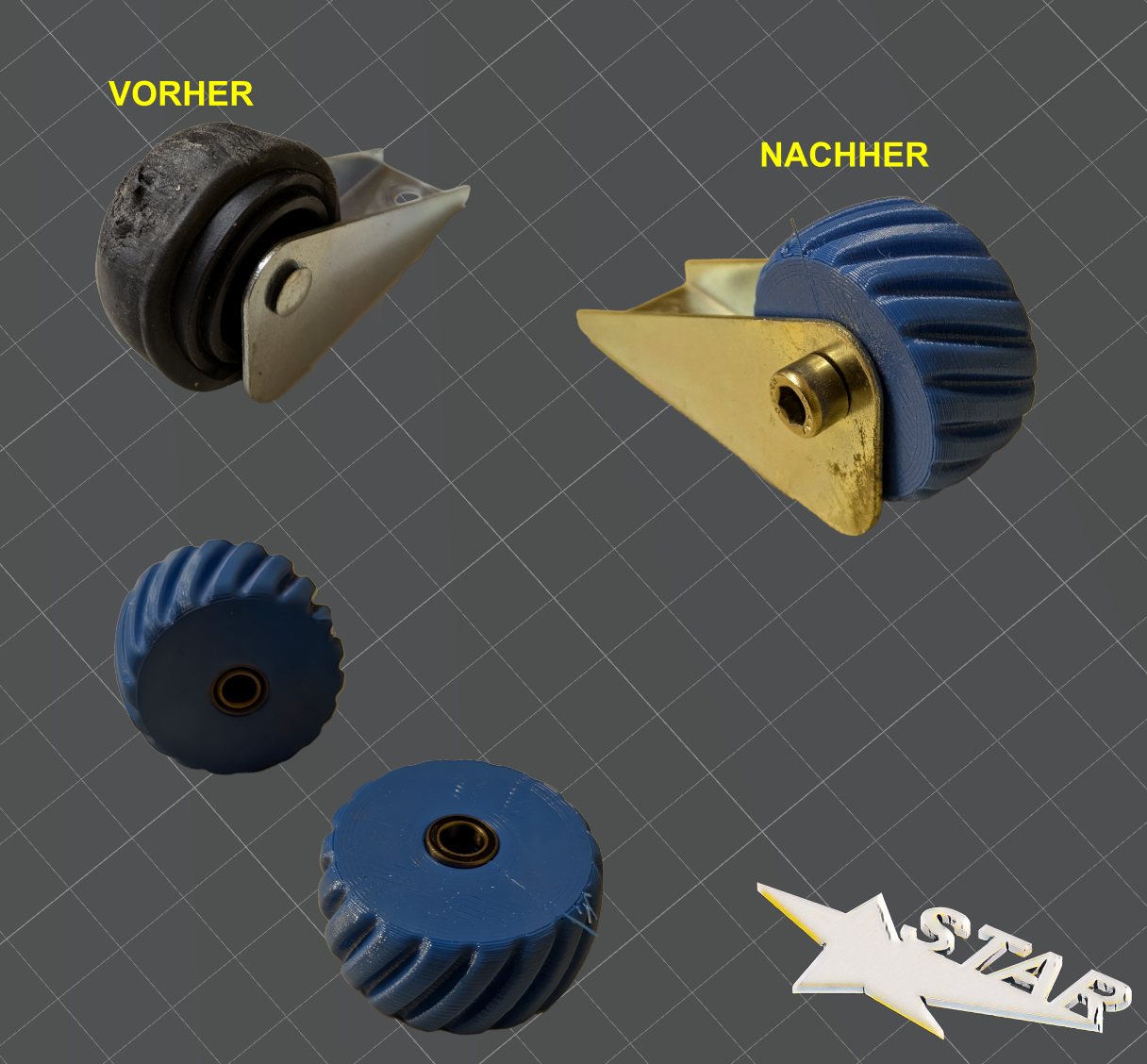Möbelrolle / Furniture roller