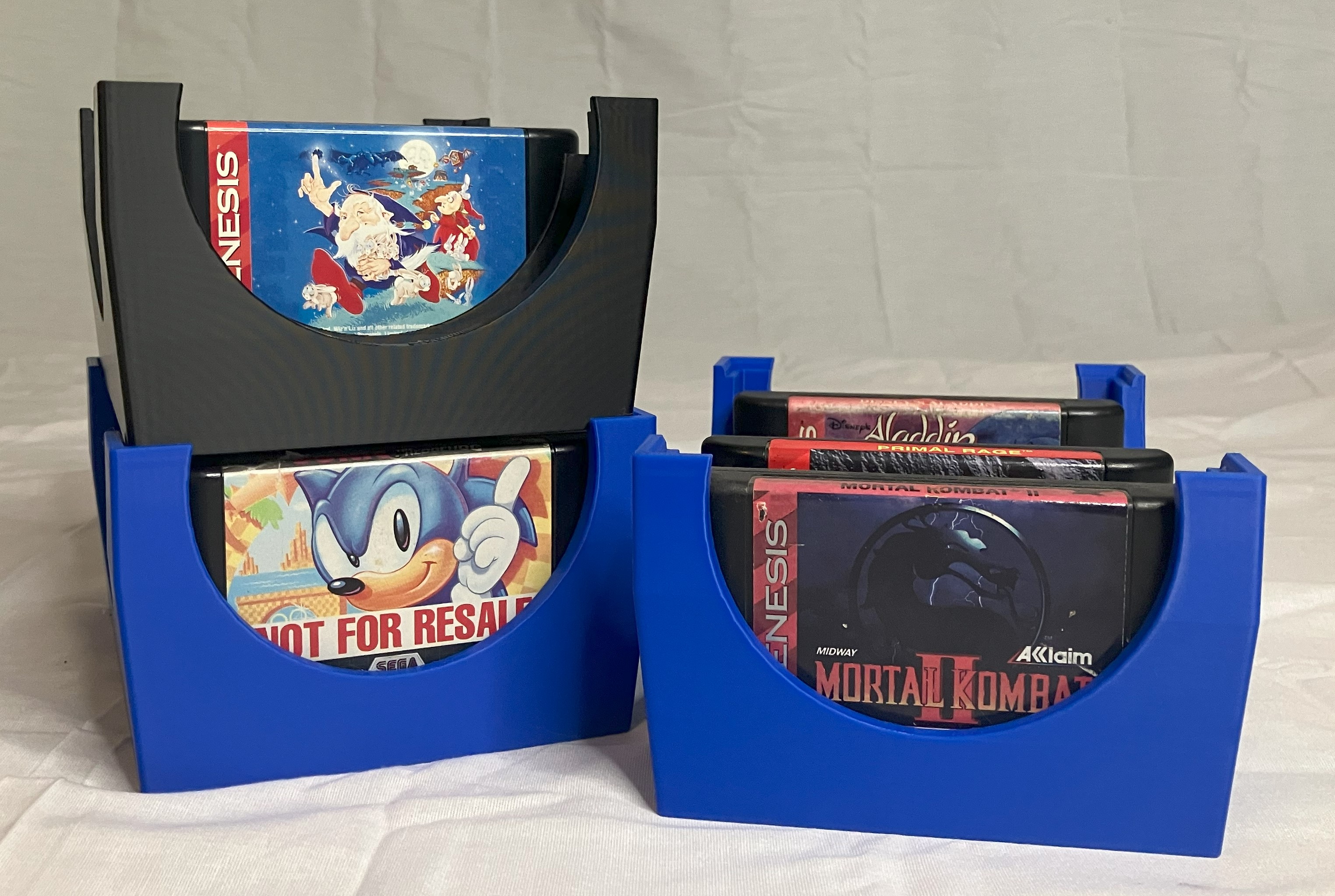 Stackable Sega Genesis Bin