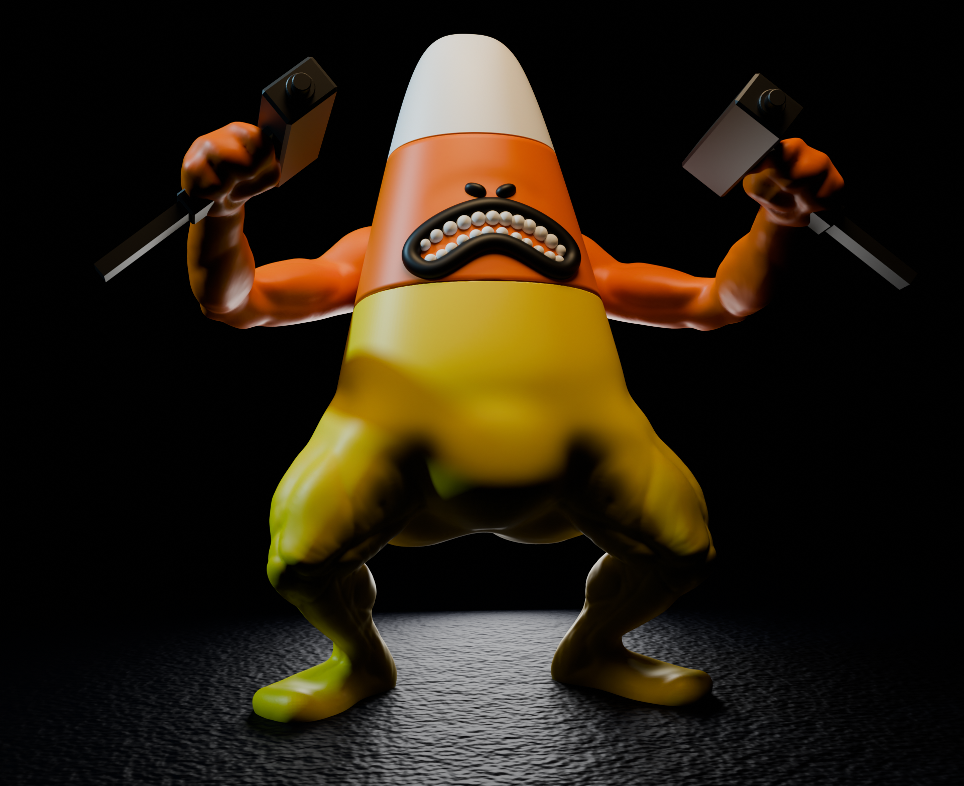 Angry Candy Corn
