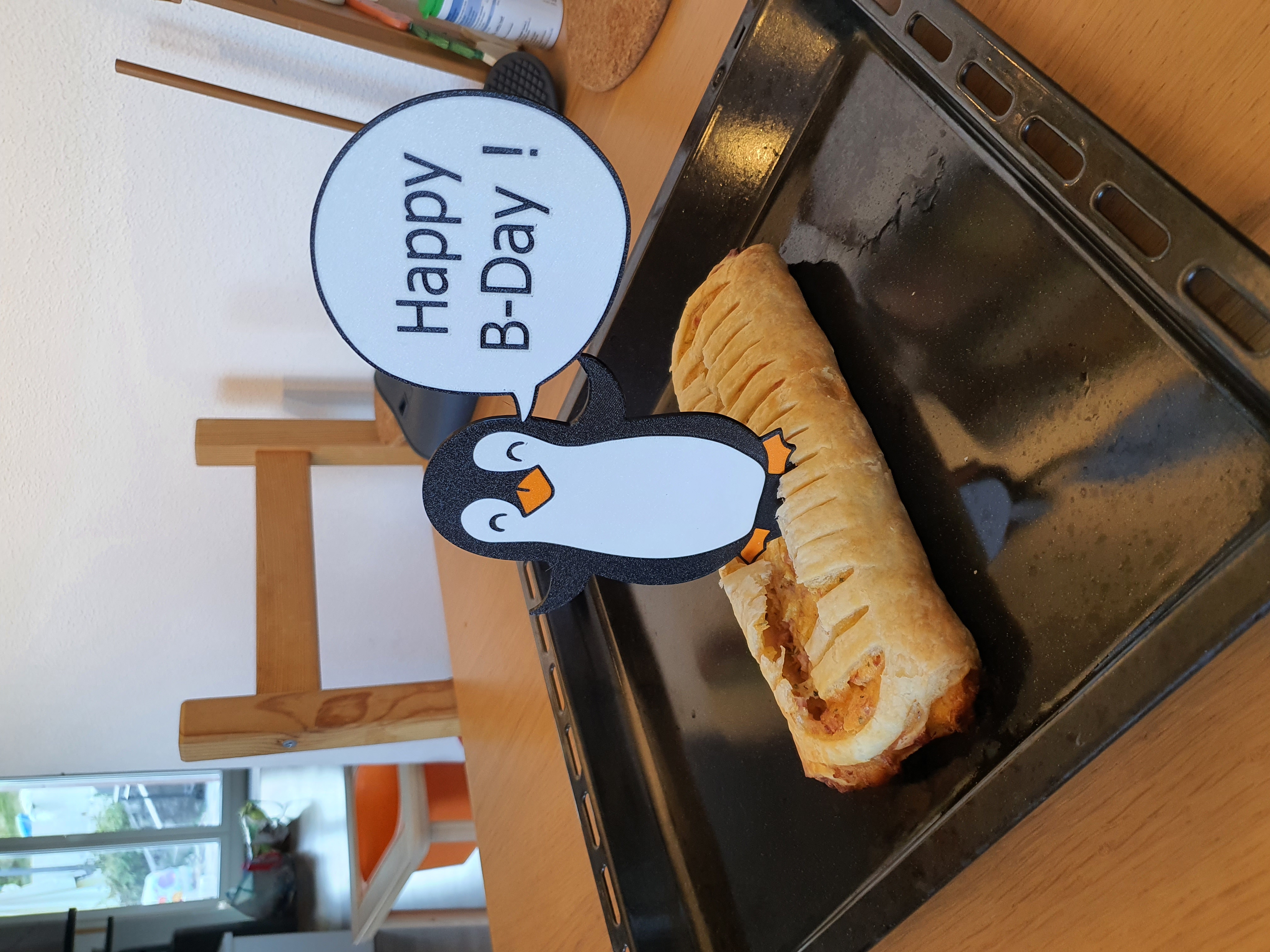 Pinguin cake topper — miniatura 3