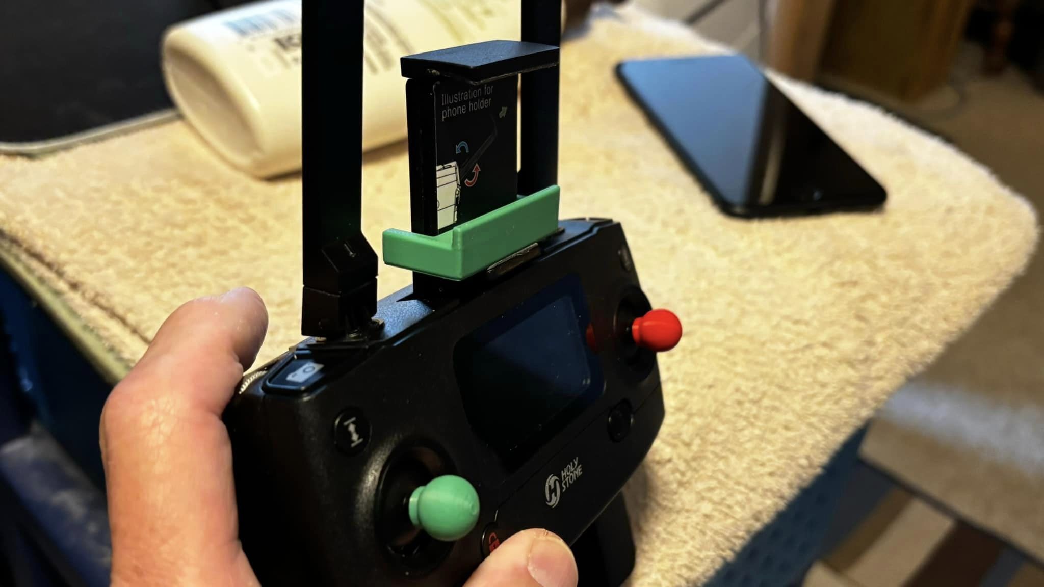Holy Stone HS720 series controller phone shim
