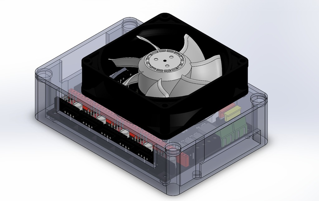 SKR V1.3 Magnetic Case for K8200 (20*20 extrusion)