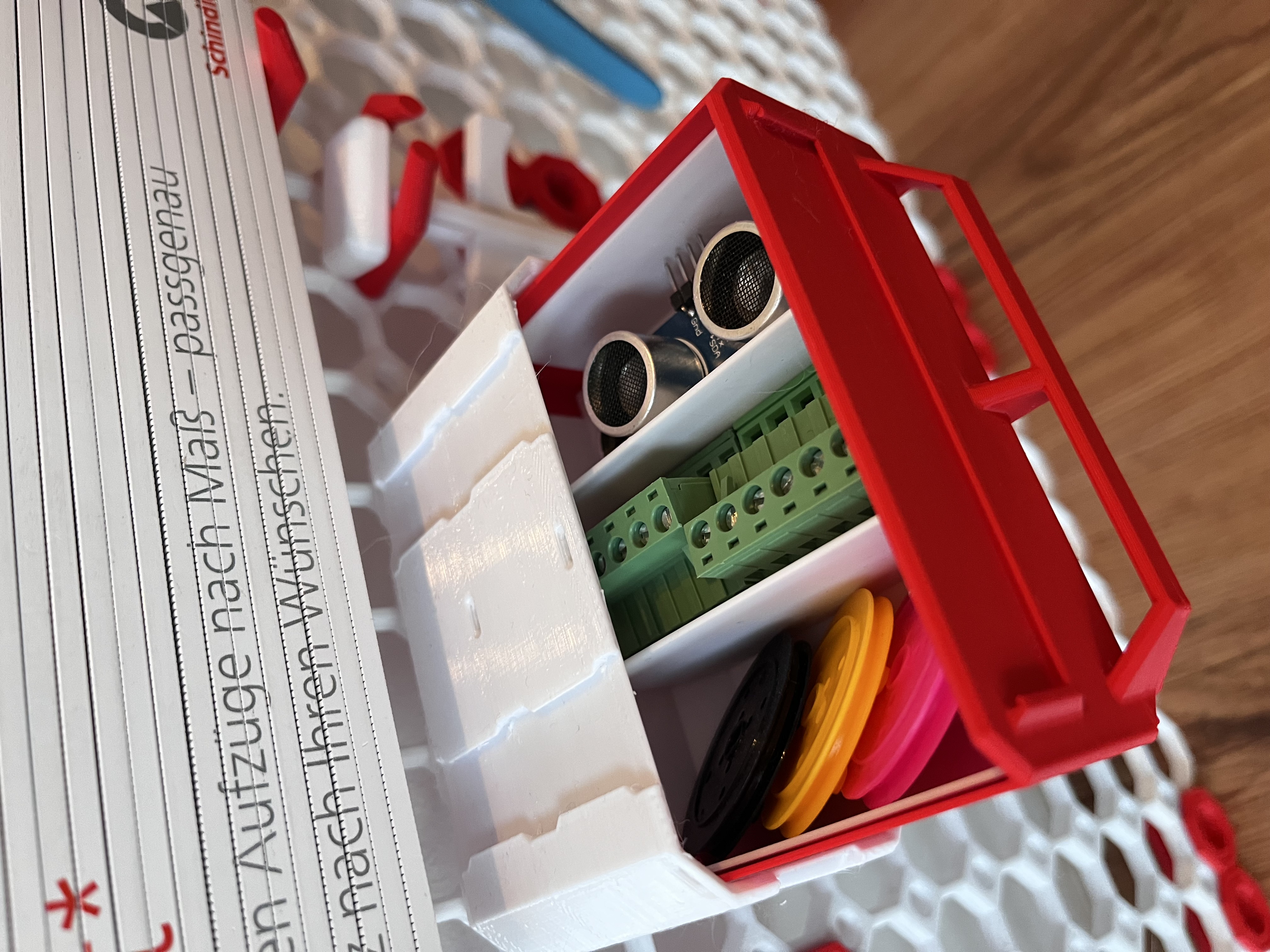 Multiboard 2x1x1 Drawer Inset Double Divided