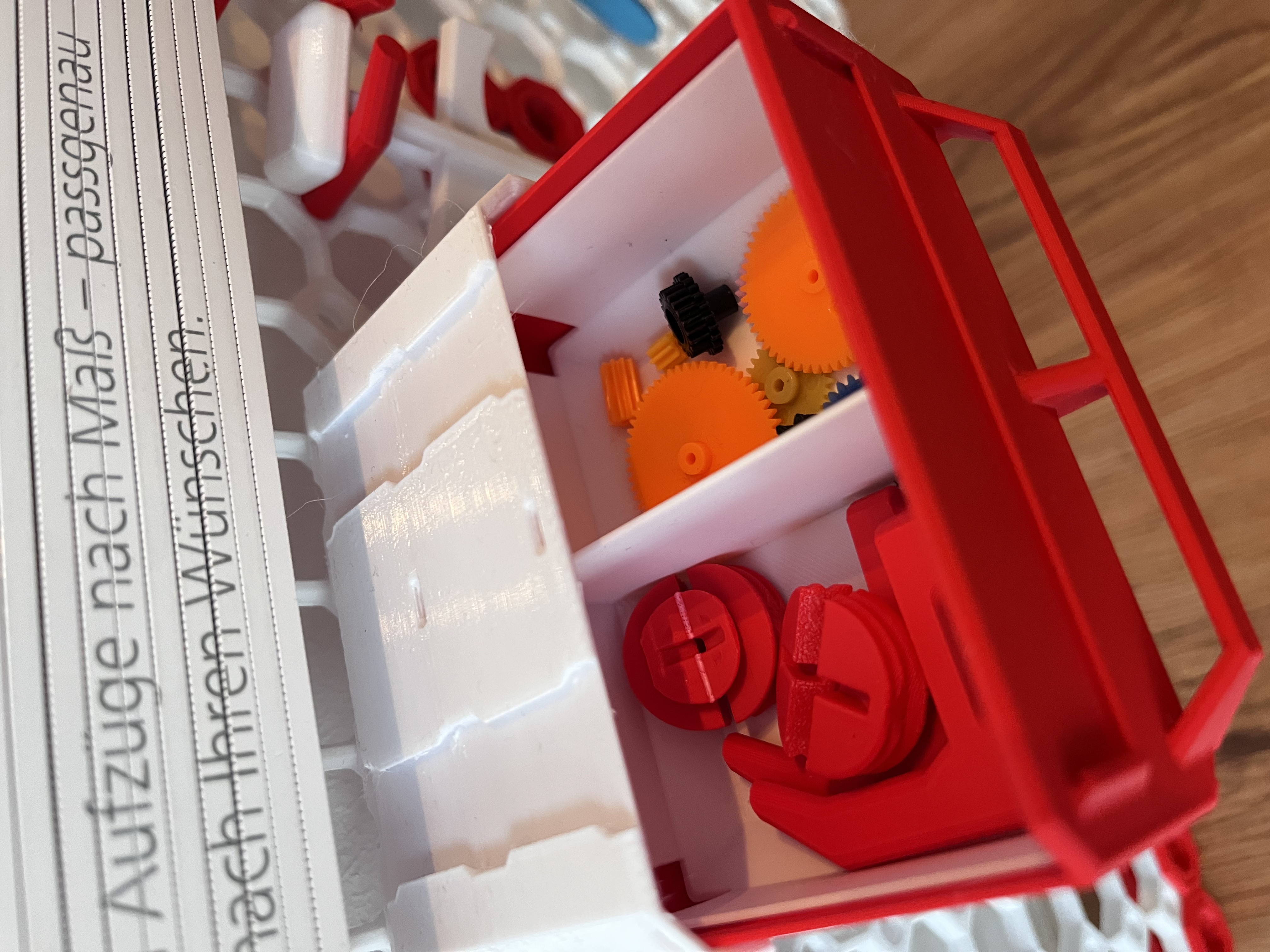 Multiboard 2x1x1 Drawer Inset Divided