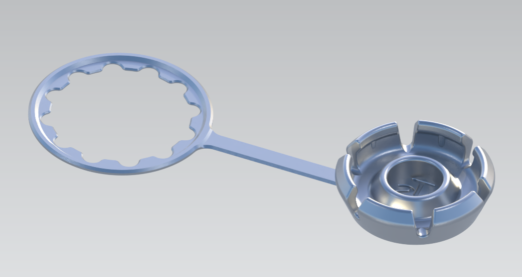 Flaschenverschluss - Bottlecap - remix 3D model thumbnail
