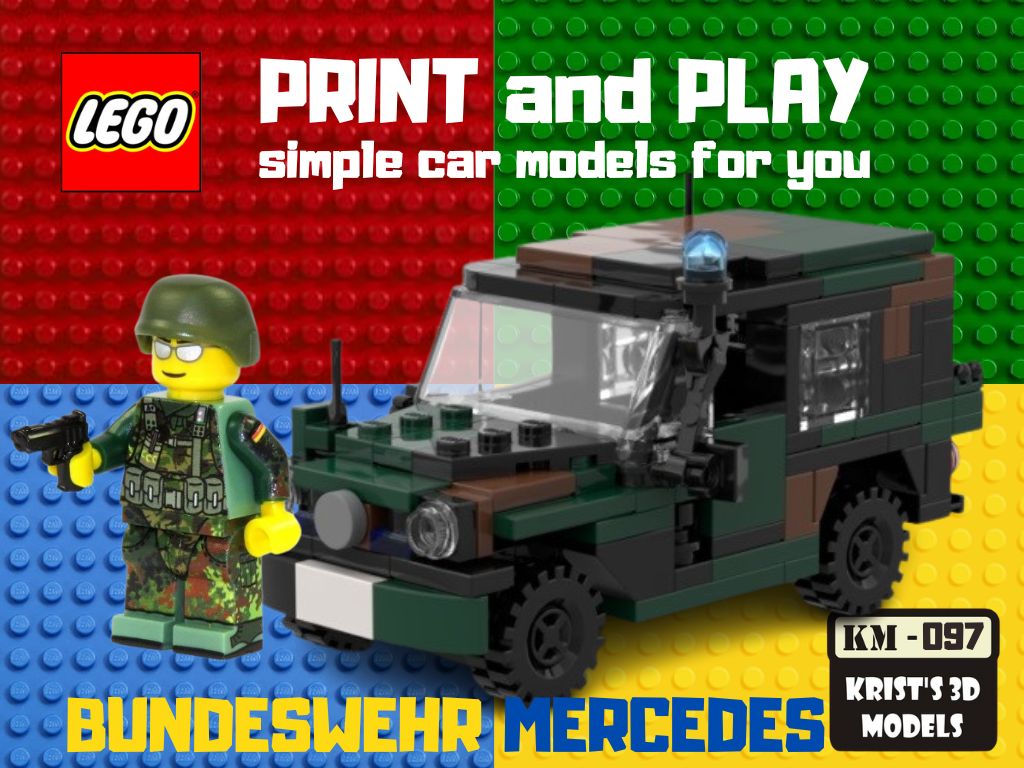 LEGO BUNDESWEHR MERCEDES
