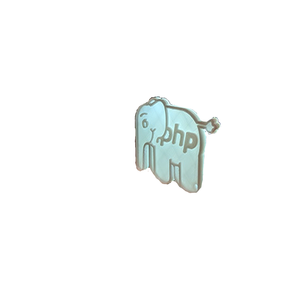 Elephpant keychain