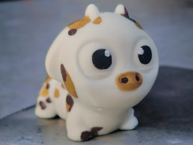 Cute Flexi Cow ( Support Free )