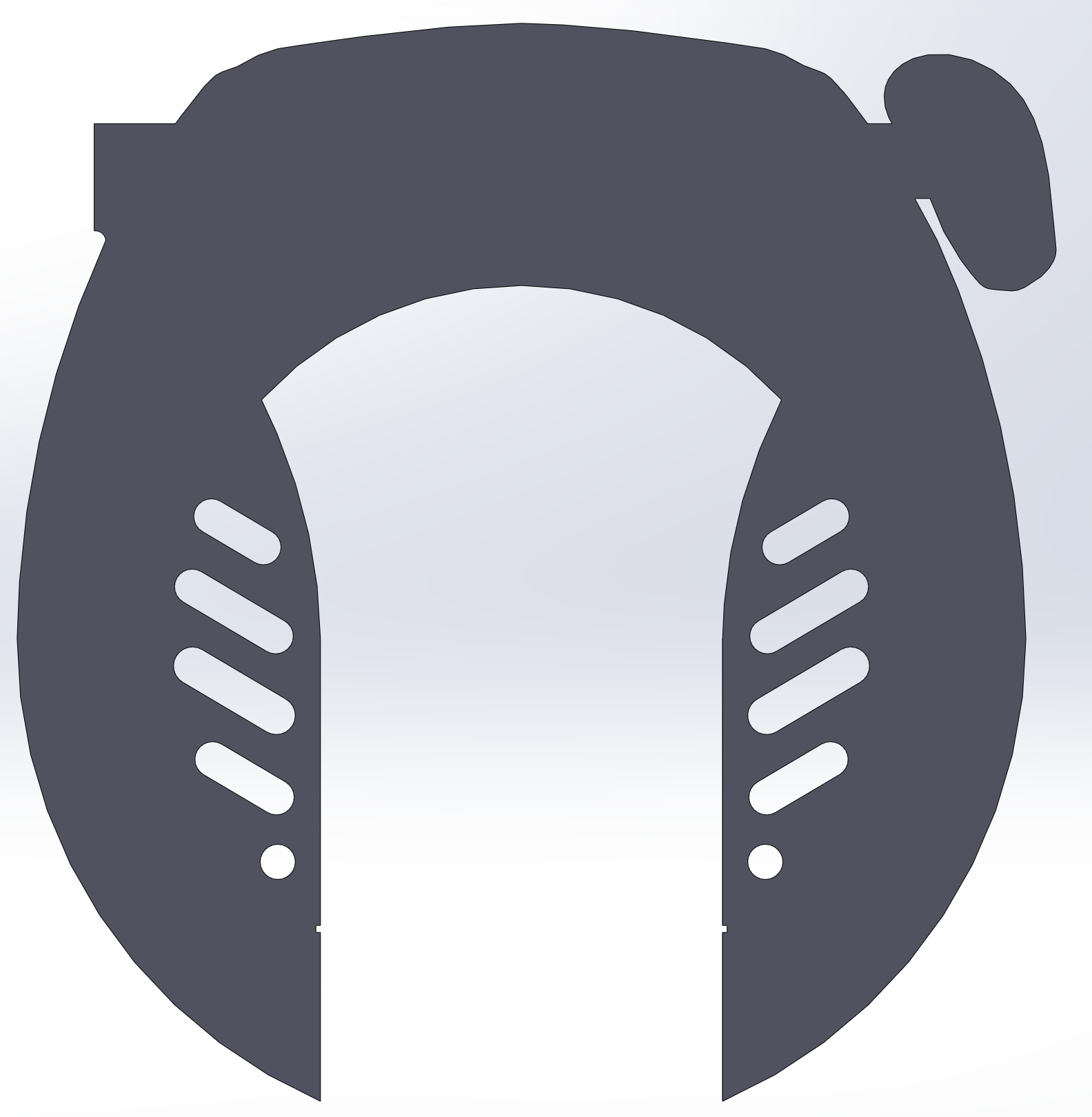 Abus 5950 Bike Lock Test Fit by Spacekoaster Download free STL model