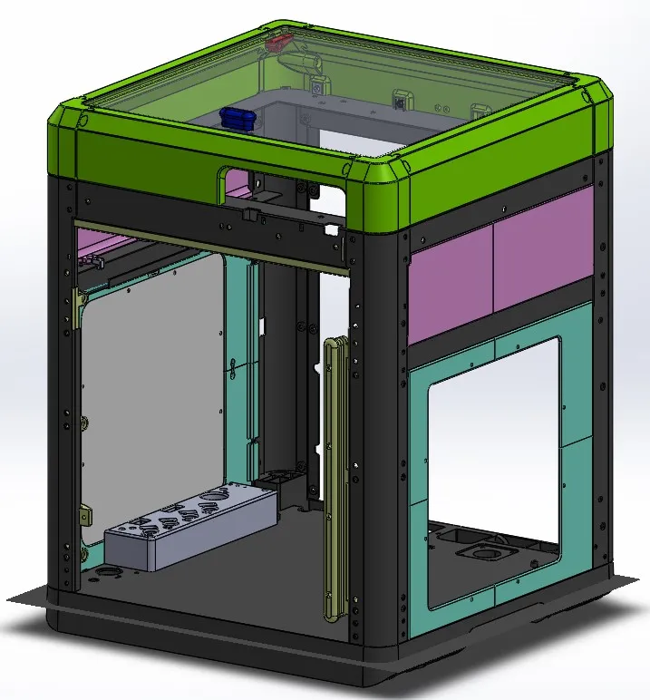 Flashforge adventurer 5m enclosure by ffontana download free stl