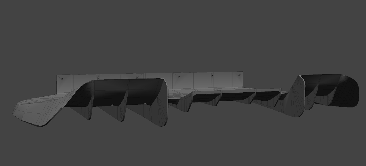 C3 Corvette Rear Diffuser