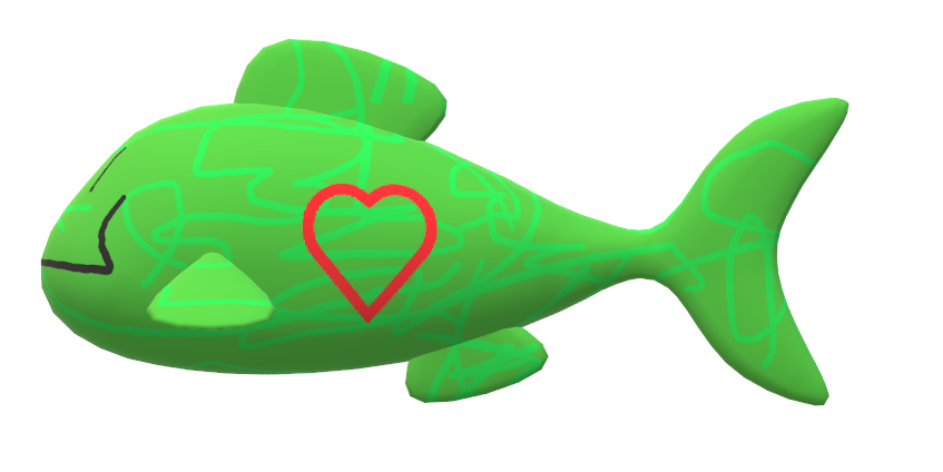 Happy Love Fish