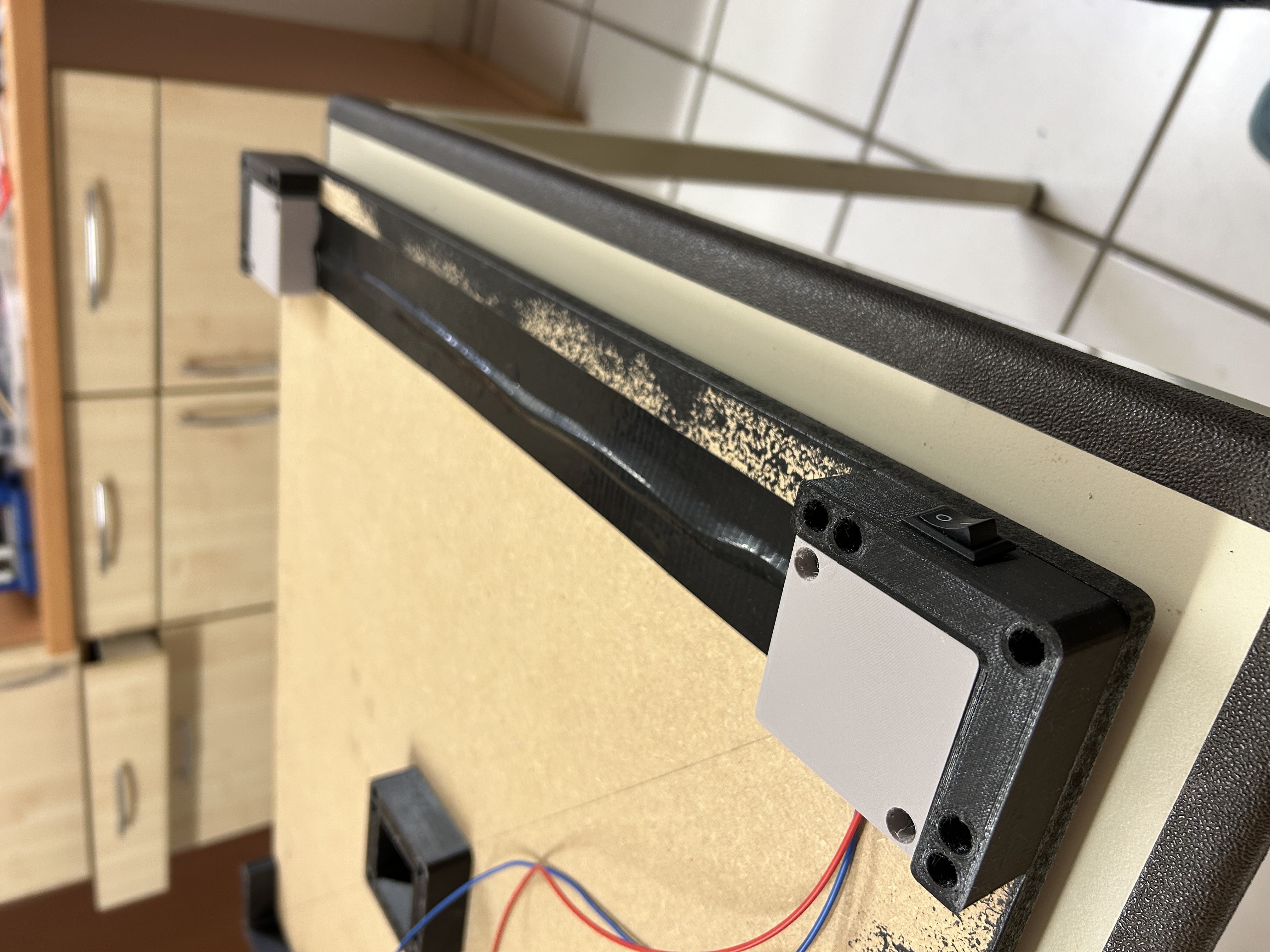 The HomeCube - Base Foot Corner for Power Switch and Cable Protection Cover — thumbnail 2