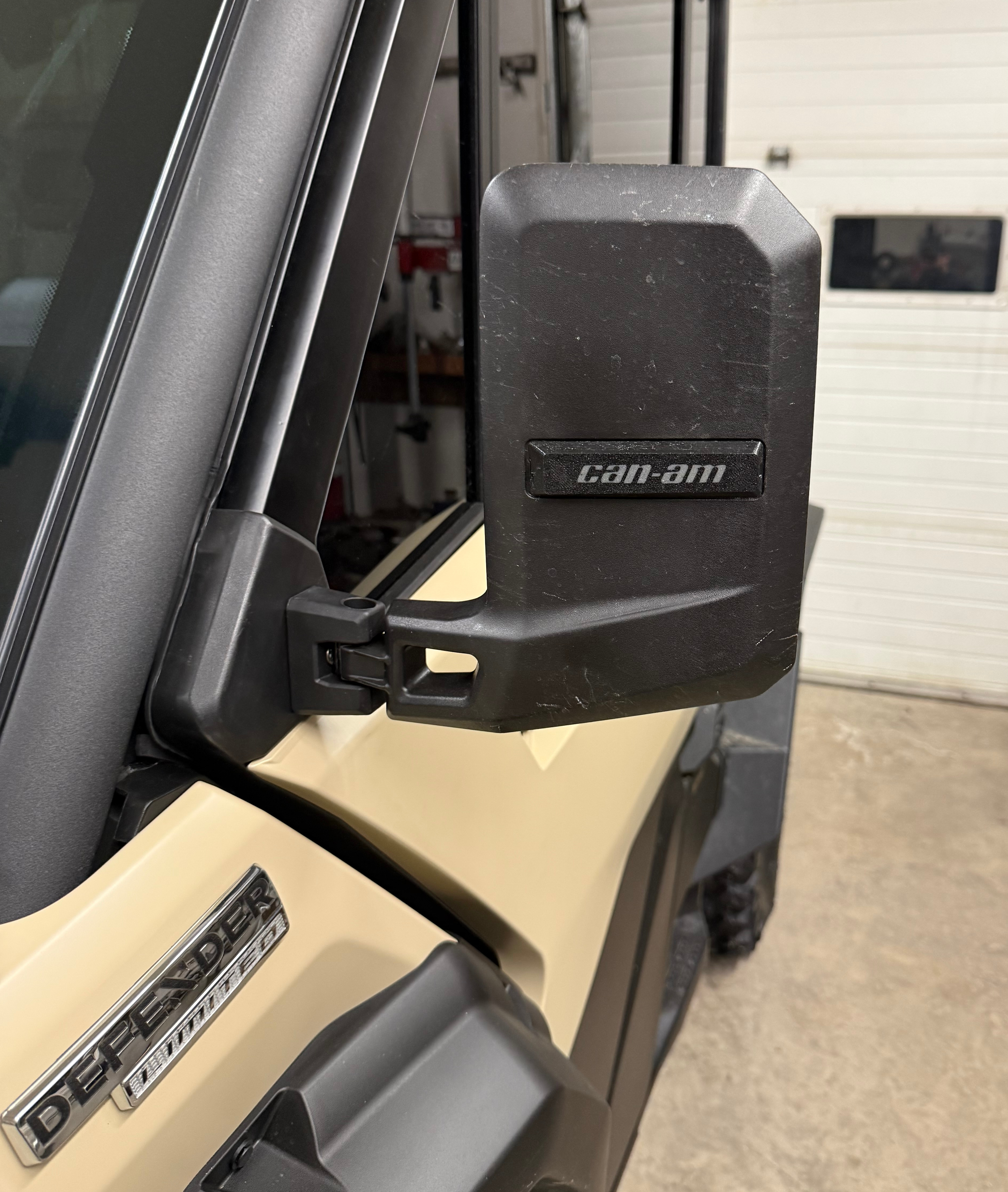 Can-Am Defender Mirror Insert/Badges