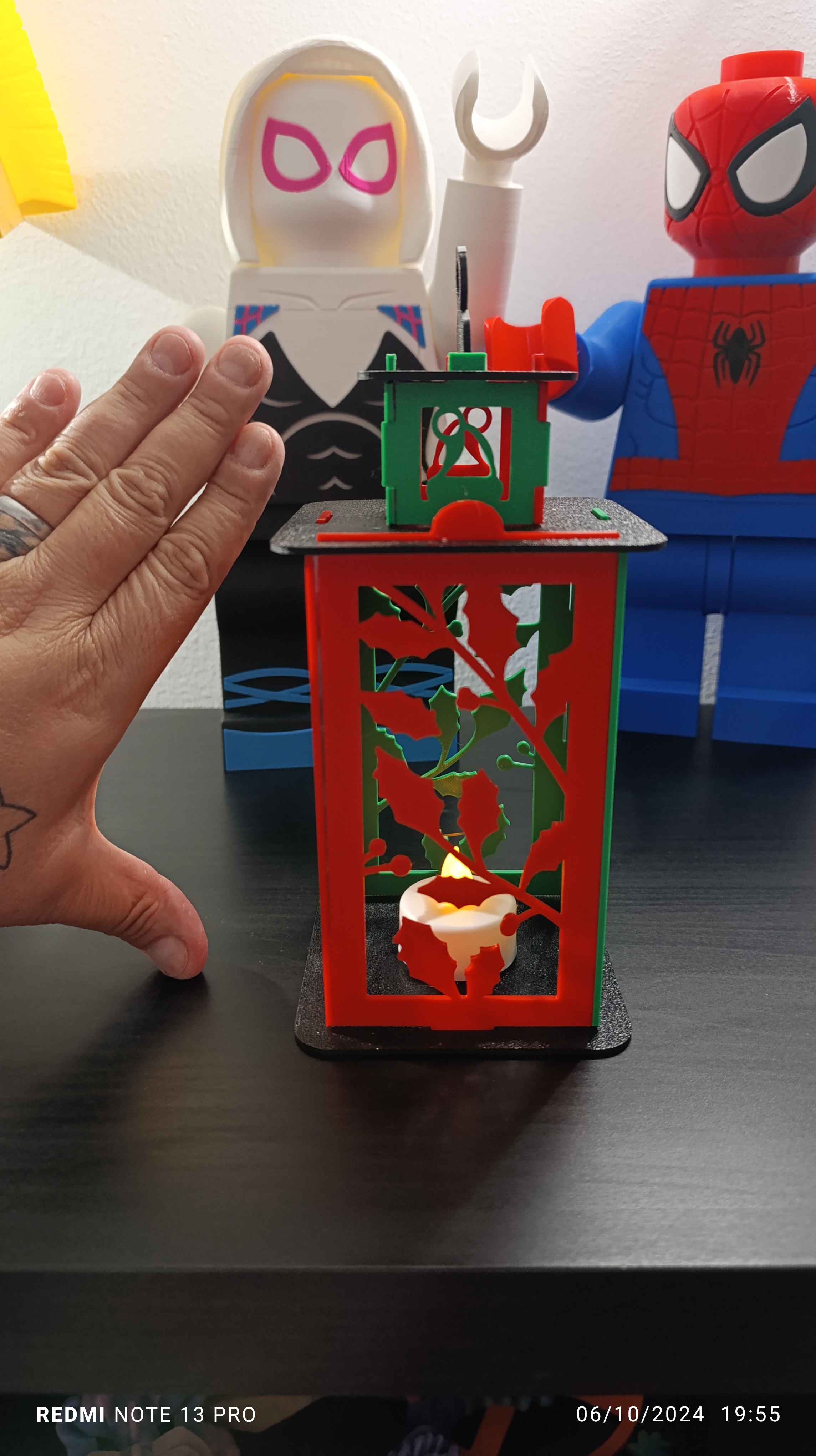 christmas latern tealight — miniatura 4