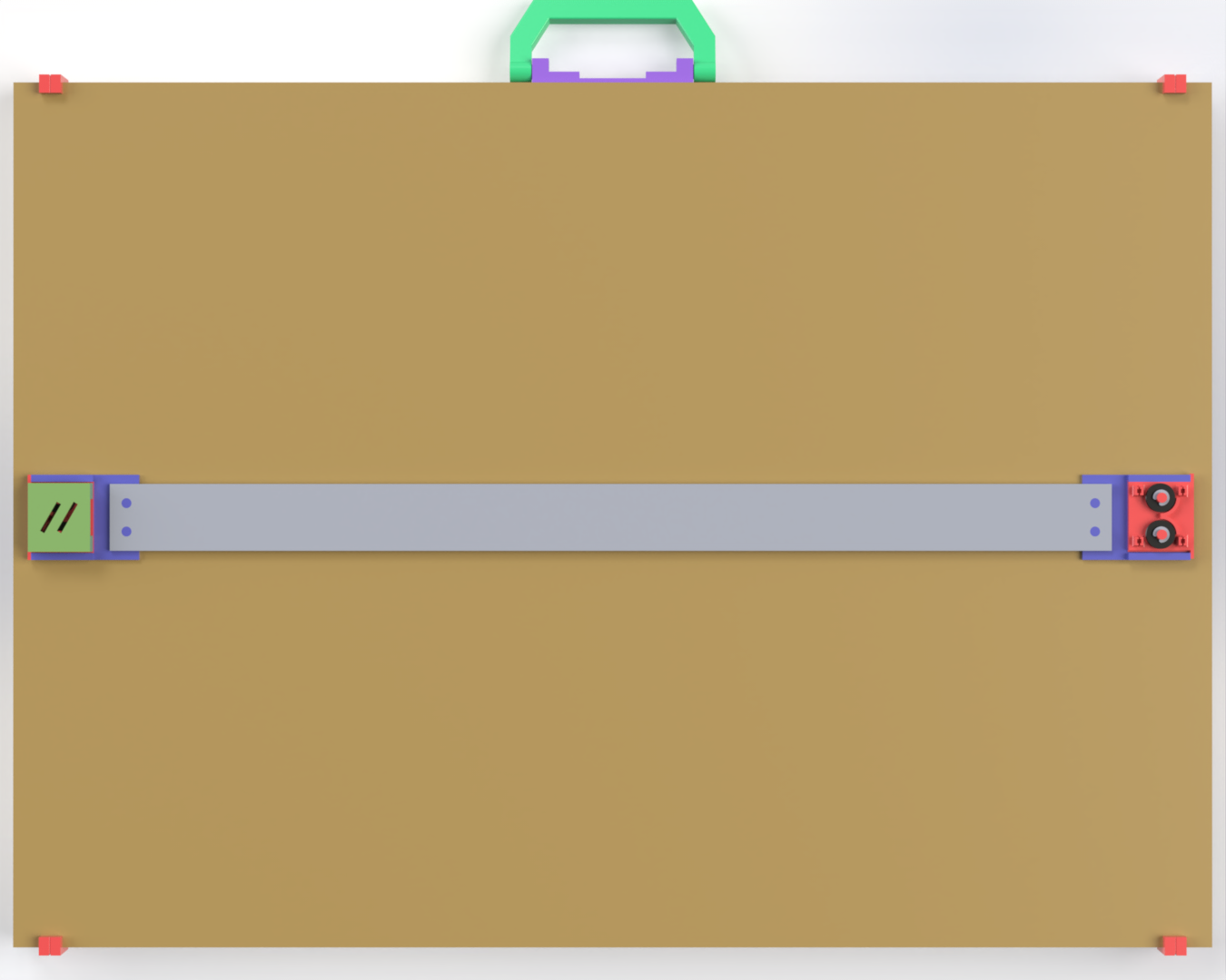 Fully 3d Printable Drafting Table For Technical Drawings