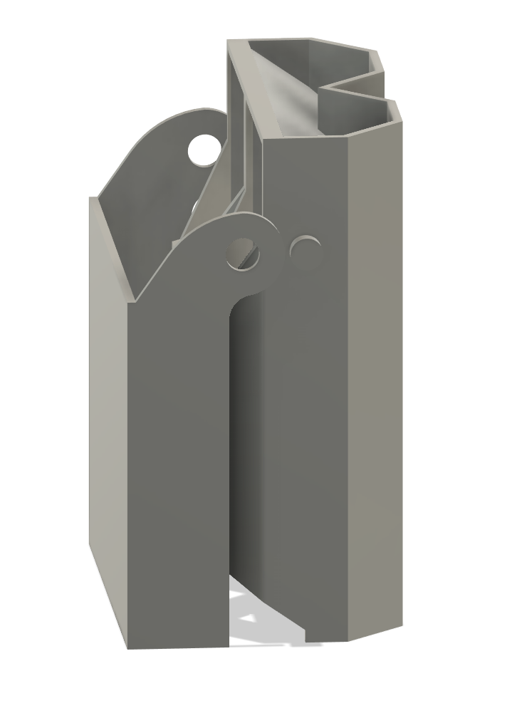 Double Barrel Foldable Hex Dice Tower (Larger Tabs)